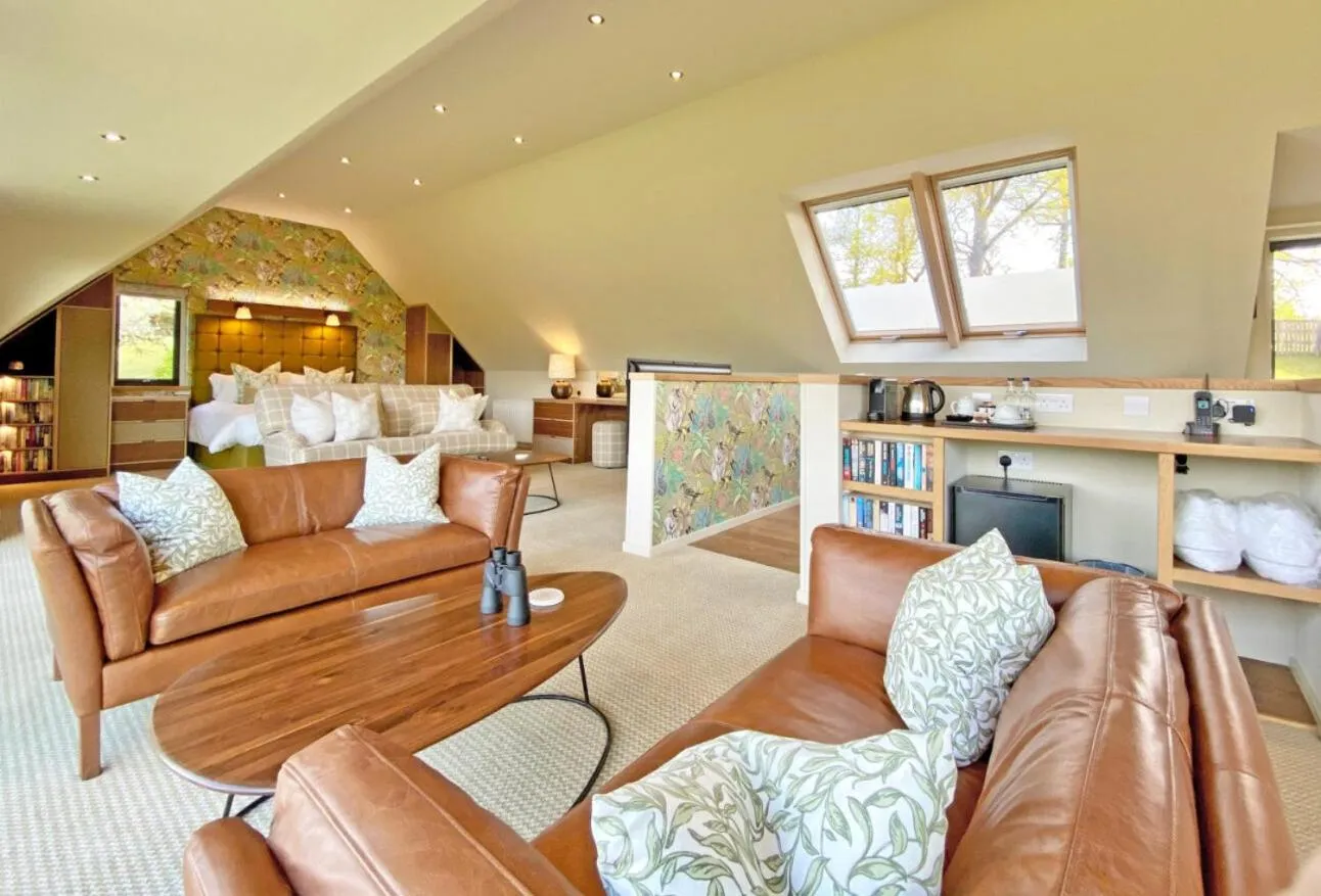 Living room in Knockendarroch Hotel