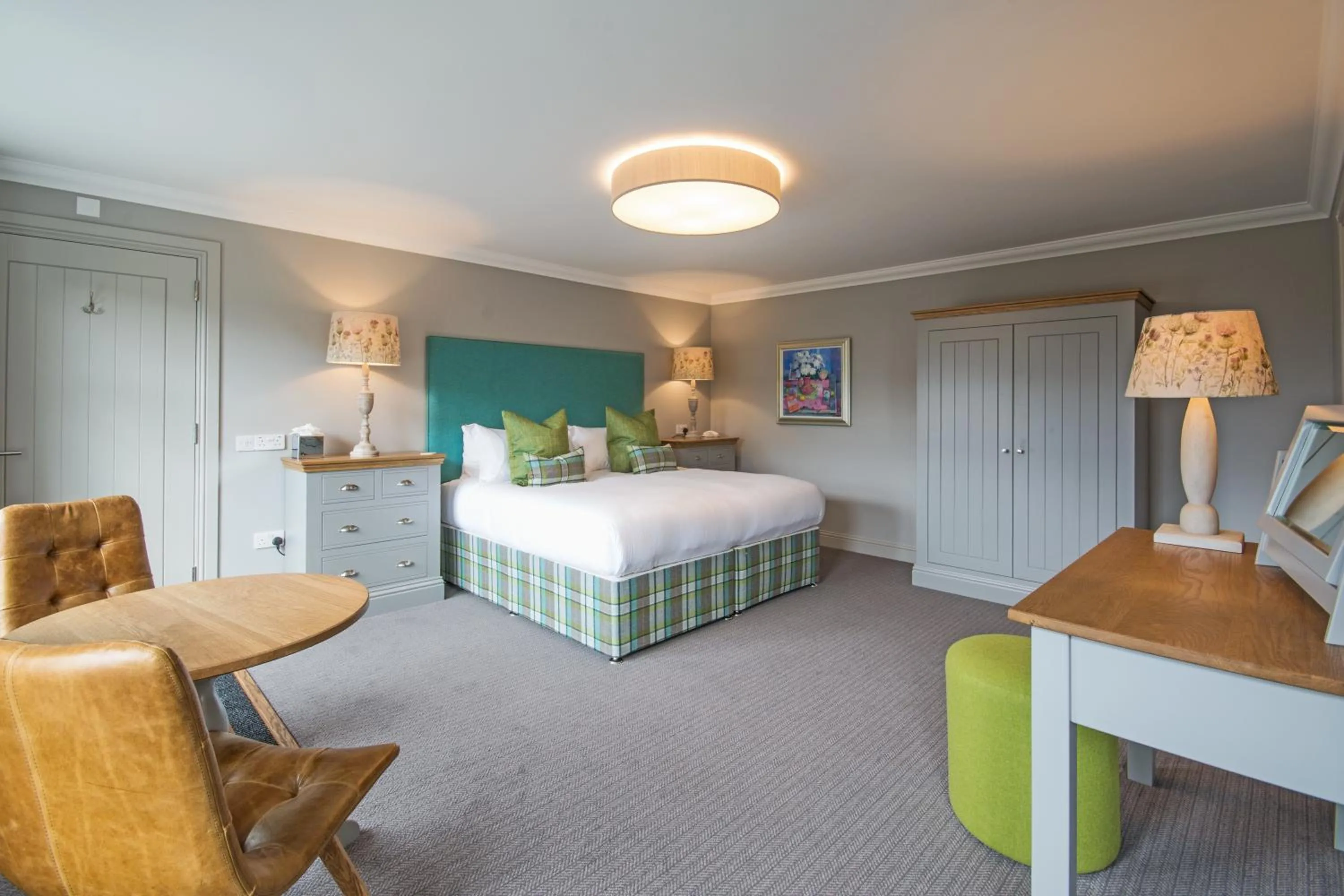 Photo of the whole room, Bed in Knockendarroch Hotel