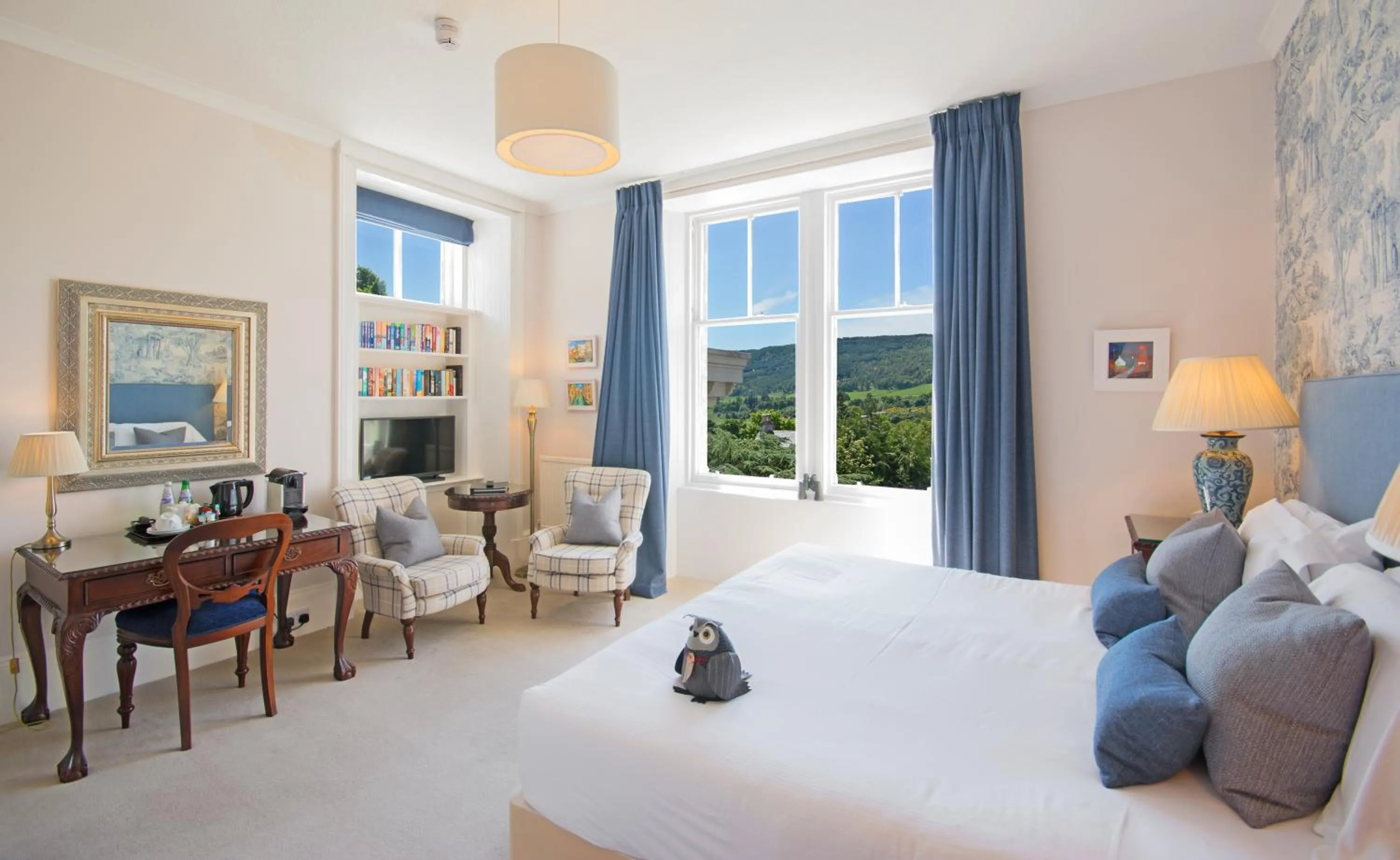 Photo of the whole room, Bed in Knockendarroch Hotel