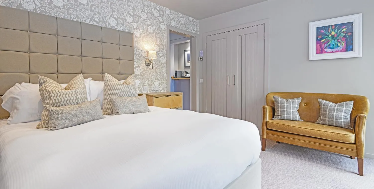 Bed in Knockendarroch Hotel