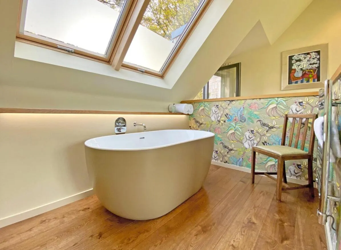 Bath in Knockendarroch Hotel