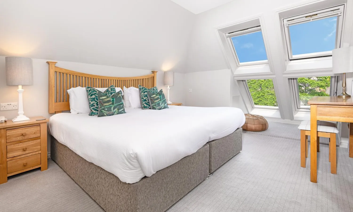 Bed in Knockendarroch Hotel