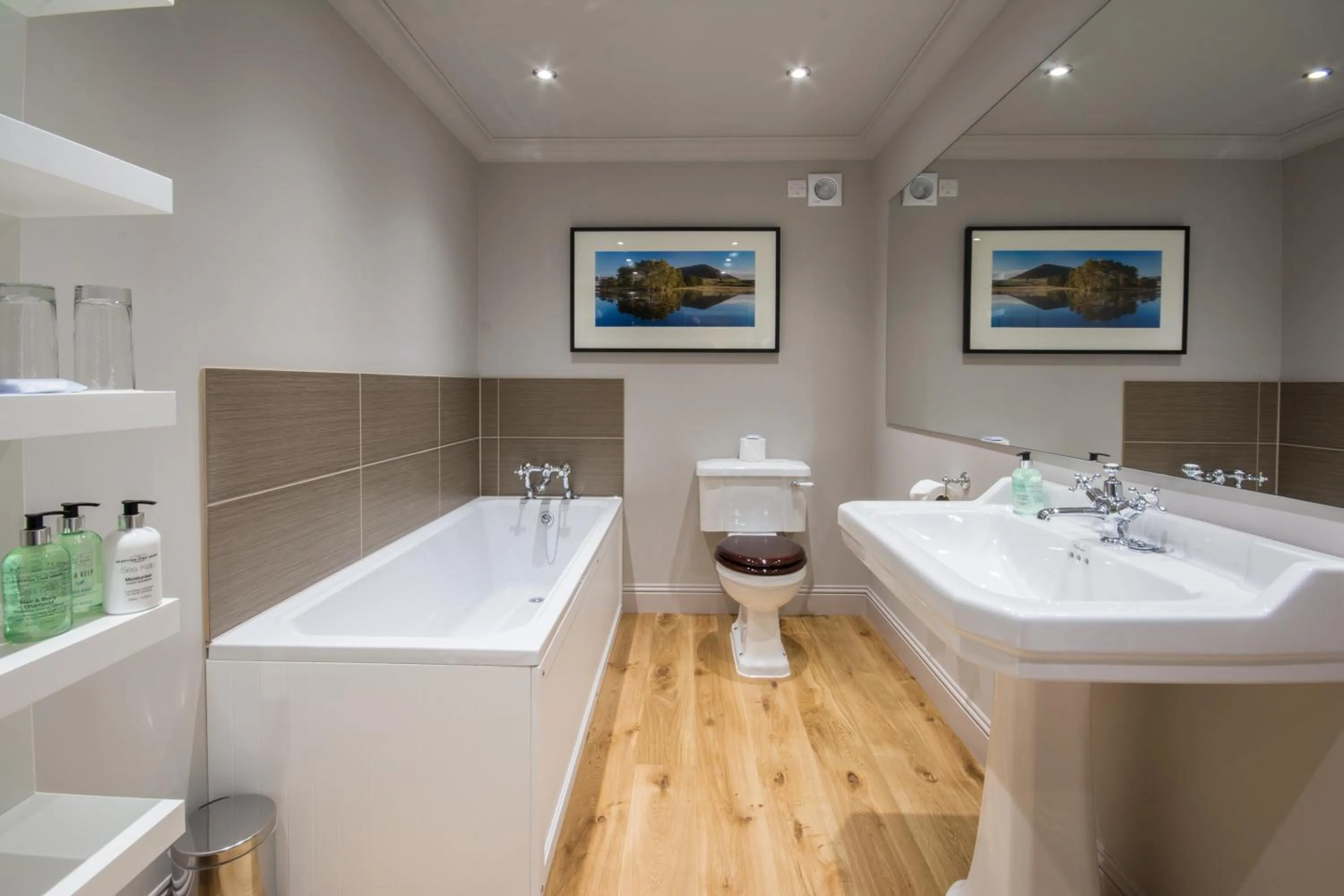 Bathroom in Knockendarroch Hotel