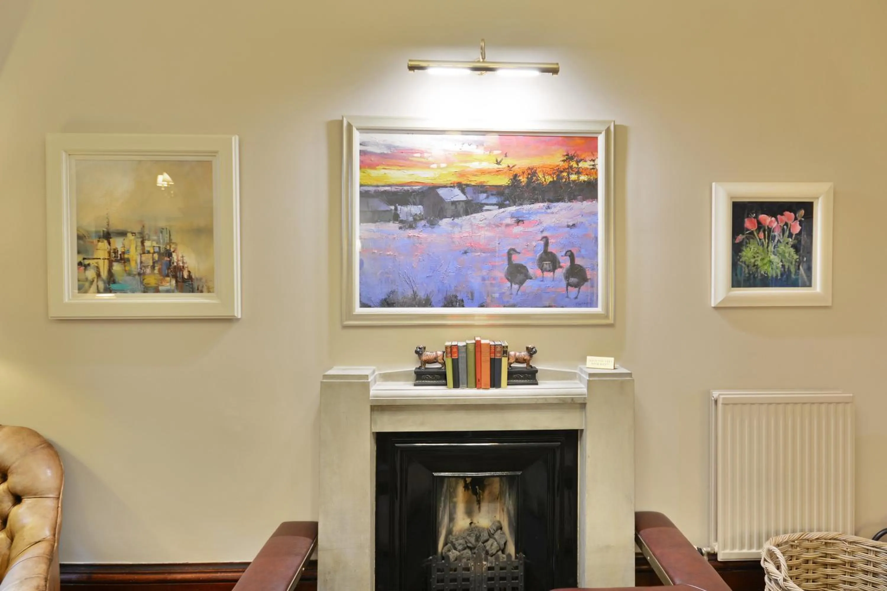 Decorative detail in Knockendarroch Hotel