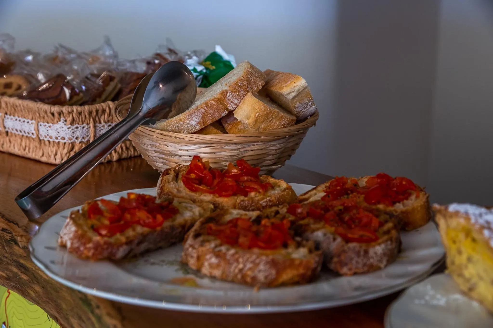 Food and drinks in Villa Italia