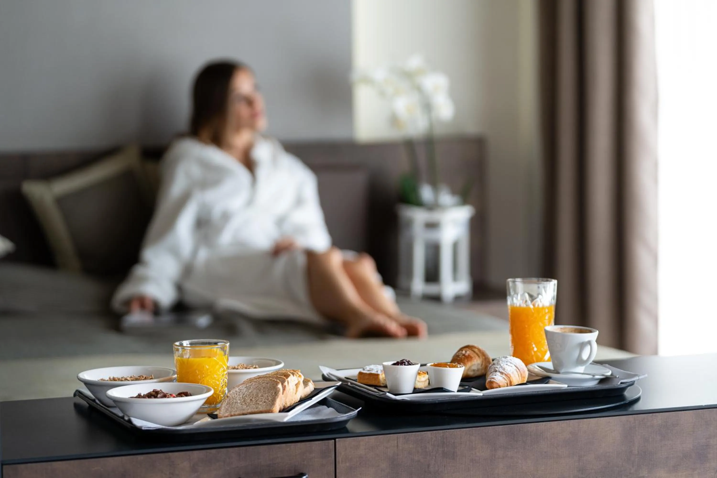 Bedroom in Hotel Des Bains Terme