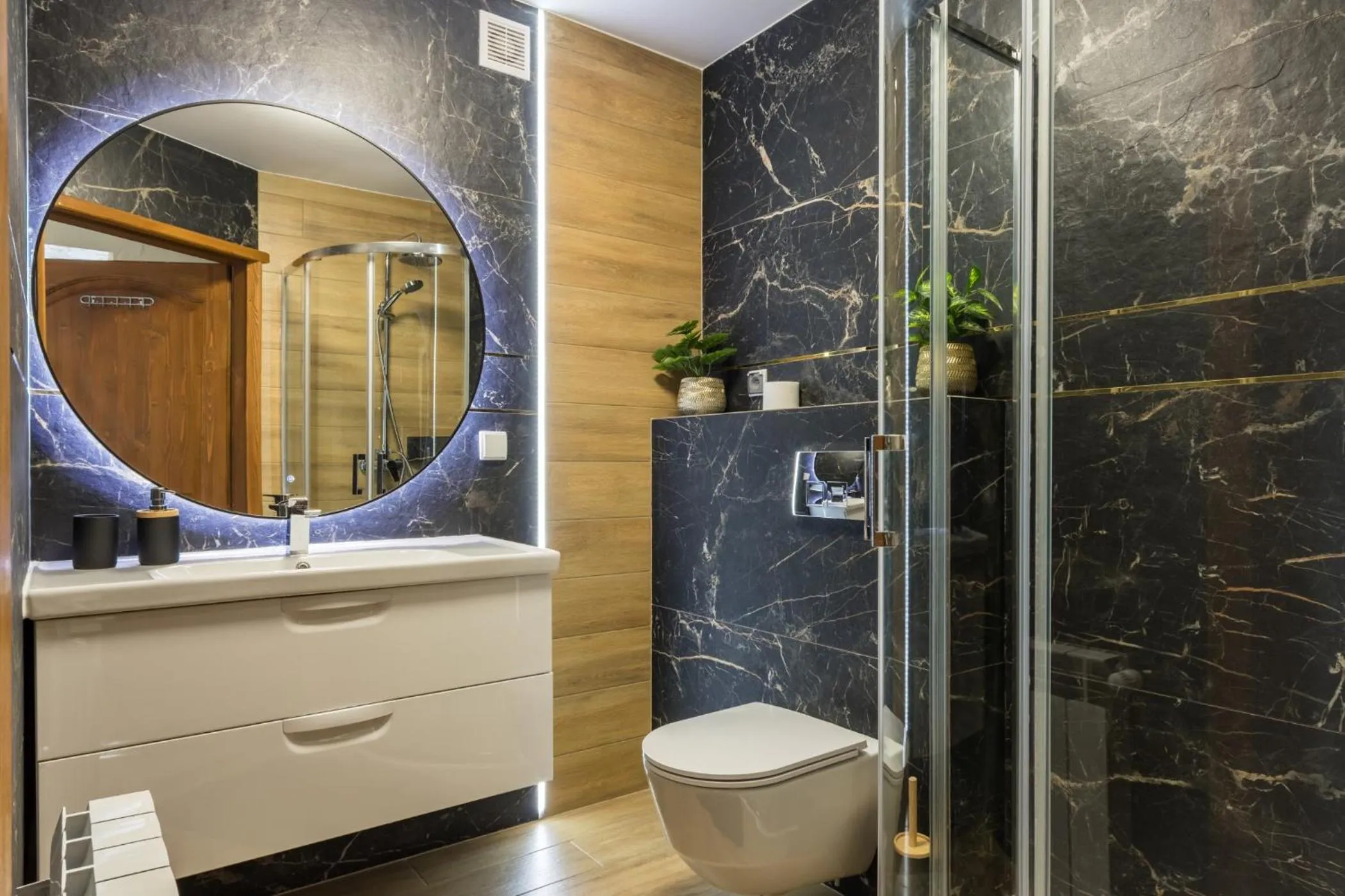 Bathroom in Leśny Dwór