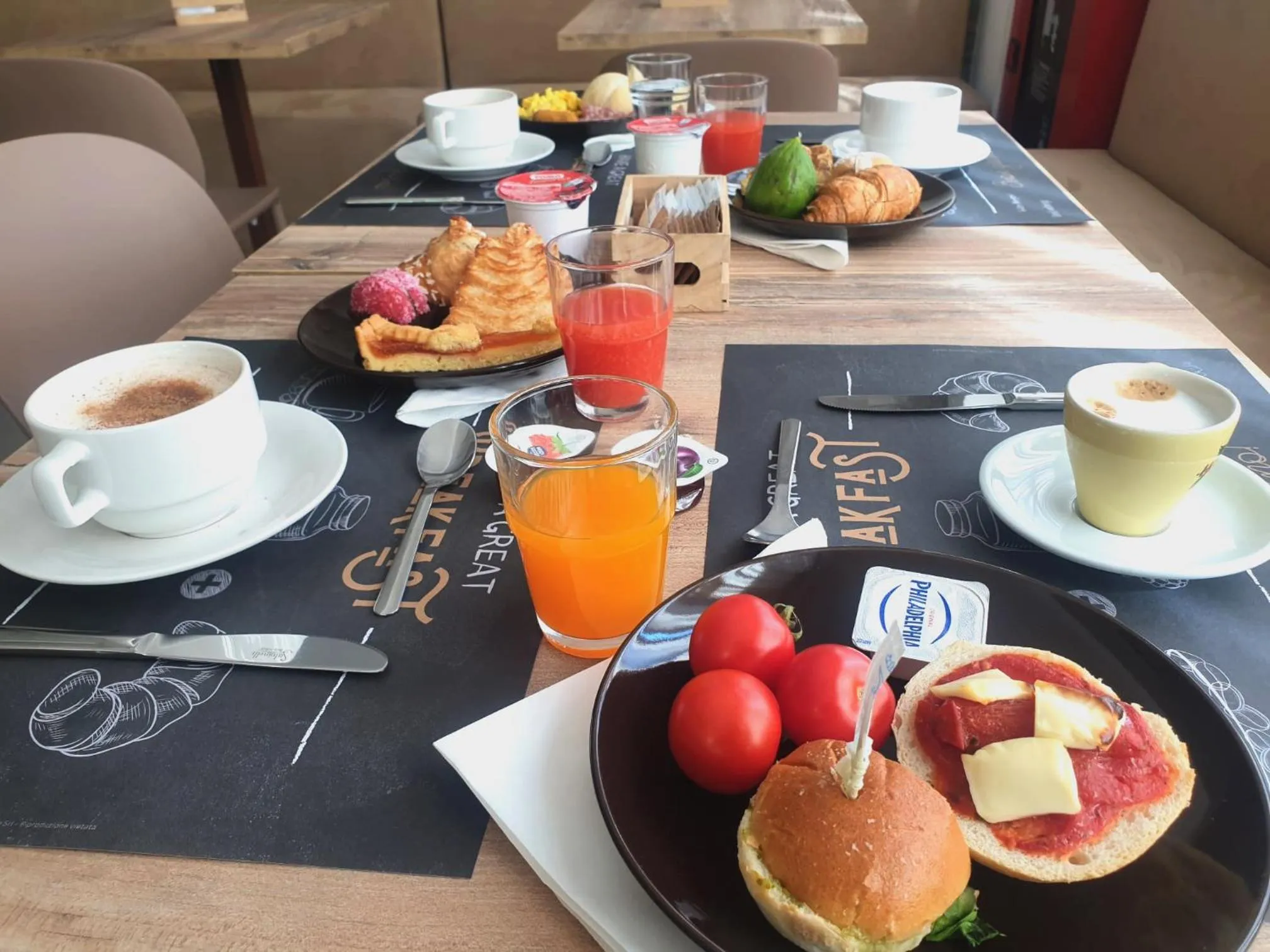 Breakfast in Hotel Bianca Vela