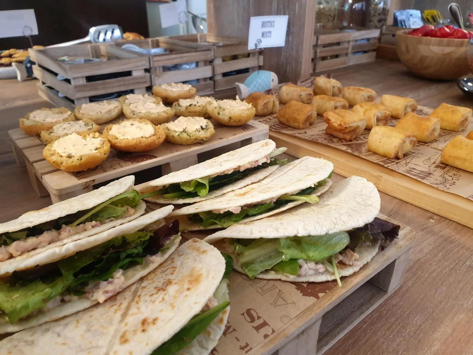 Breakfast in Hotel Bianca Vela