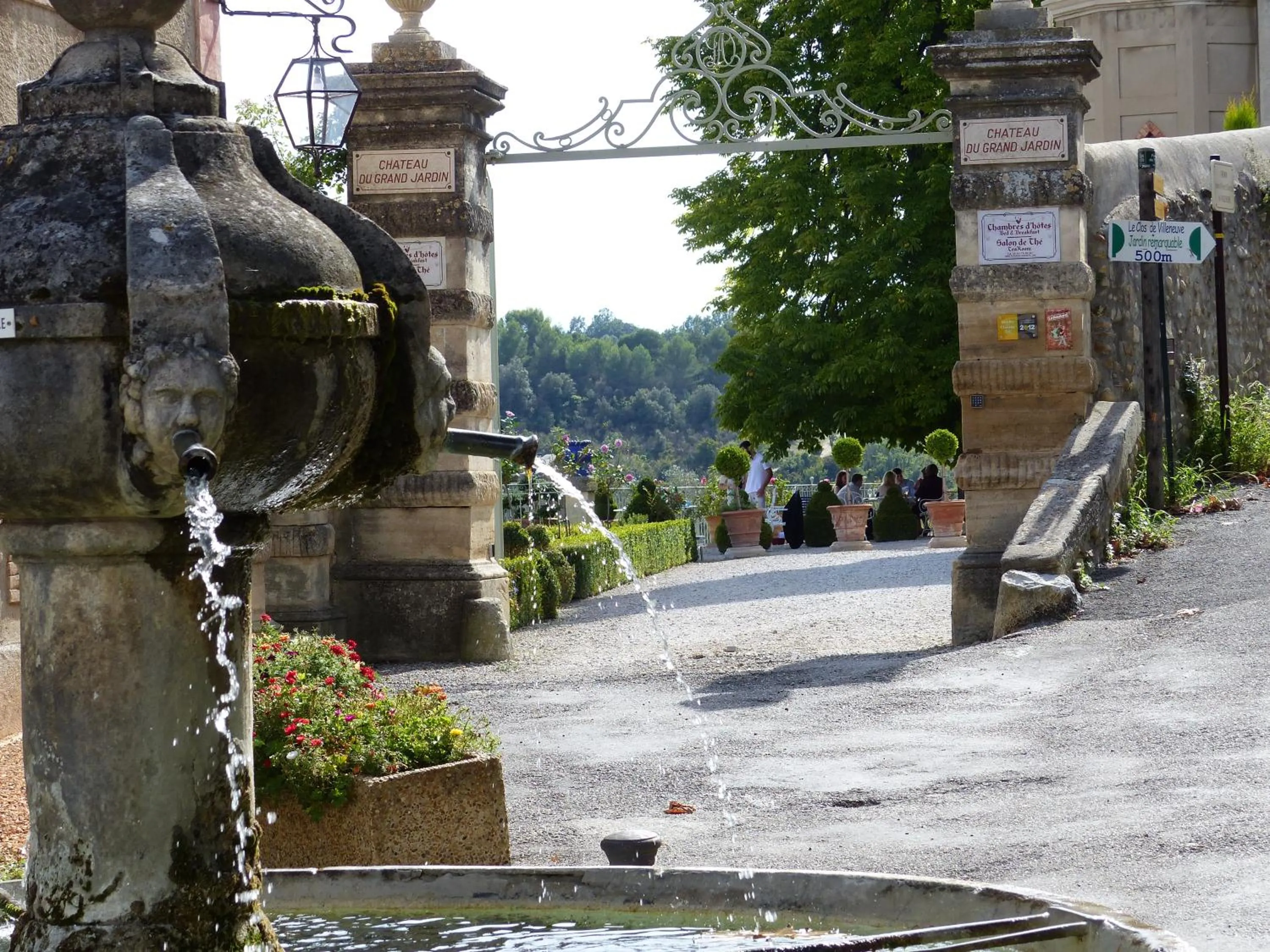 Facade/entrance in Château du Grand Jardin