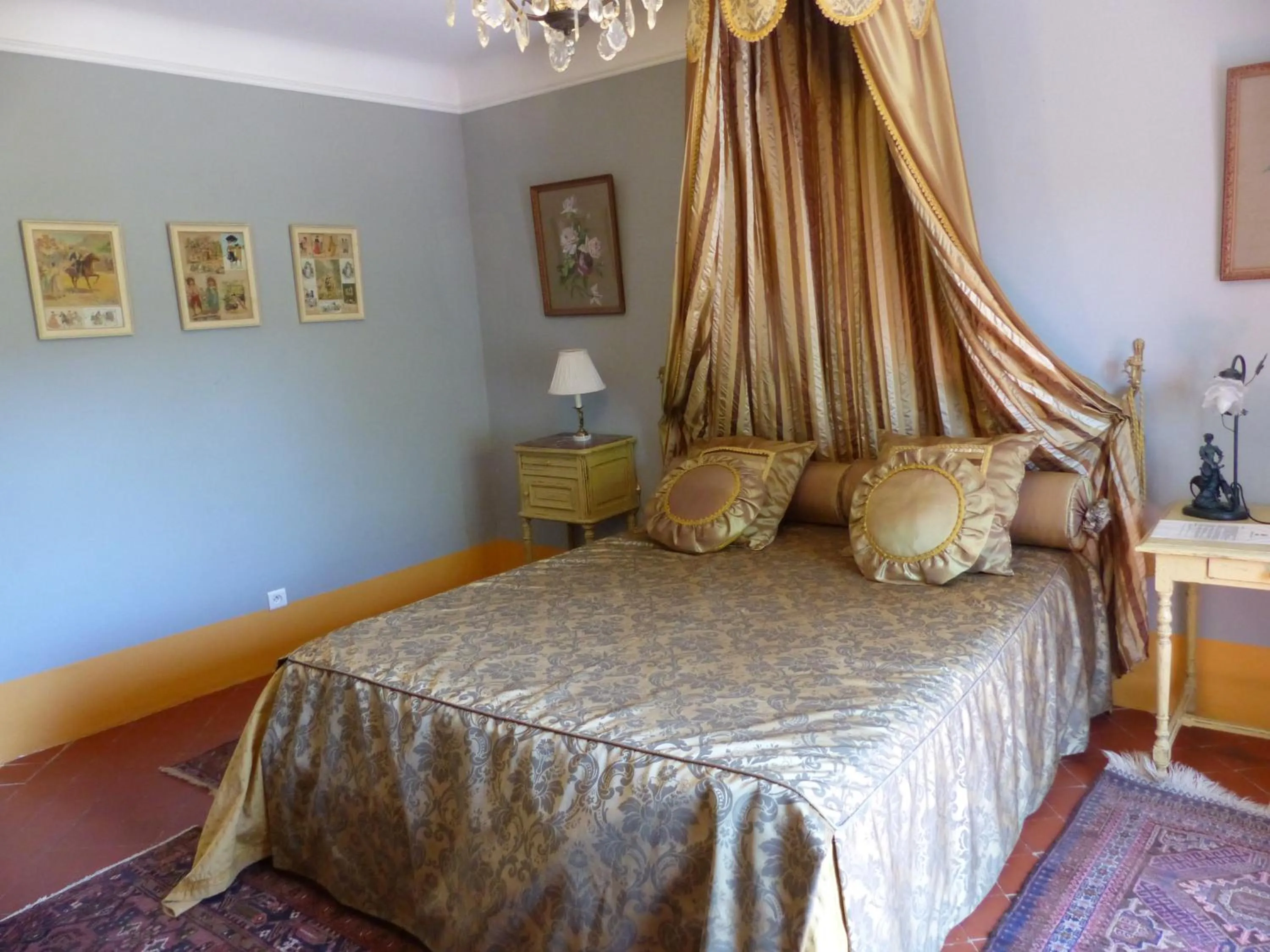 Bedroom, Bed in Château du Grand Jardin