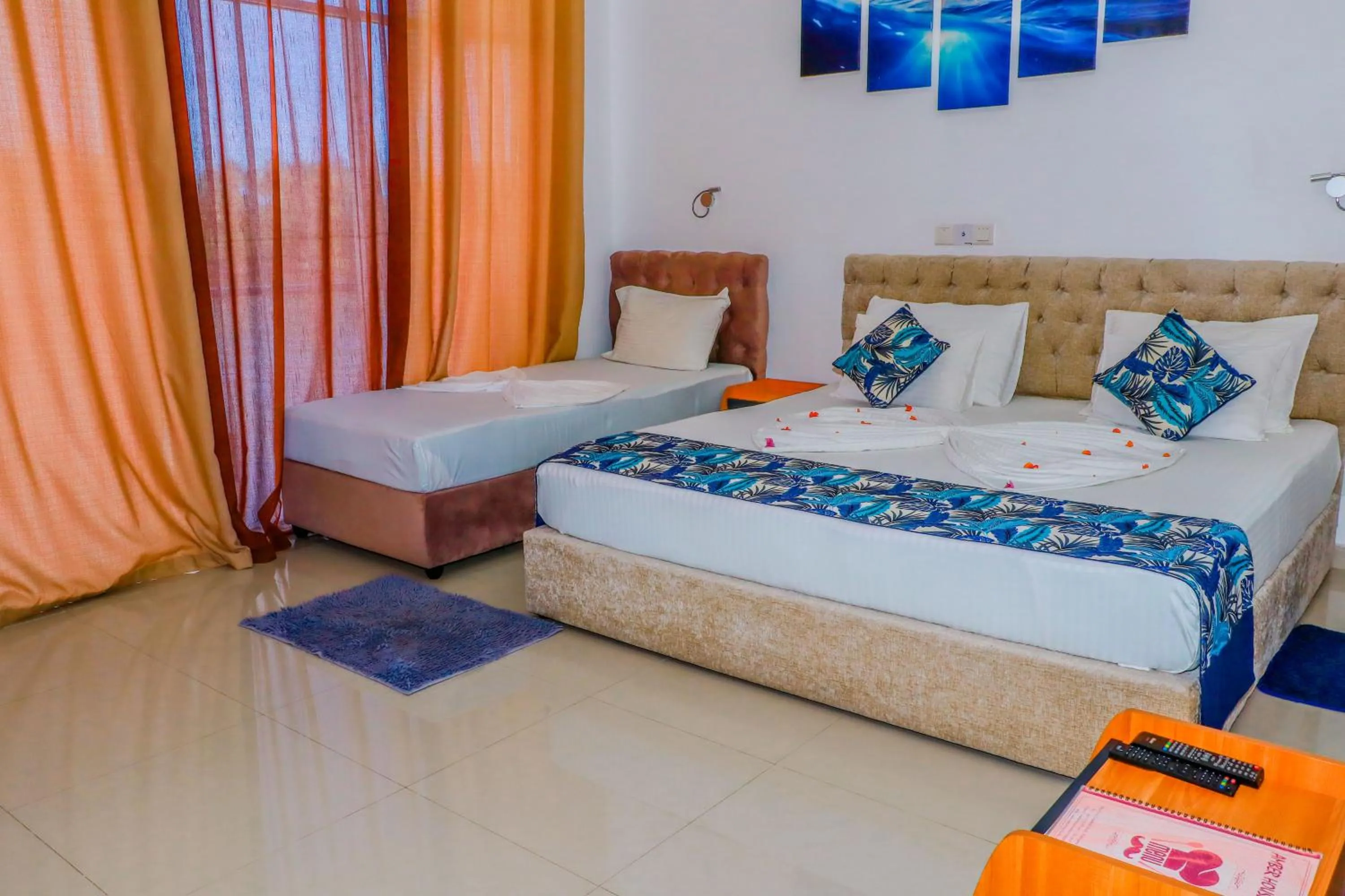 Bedroom, Bed in Amber House Lanka