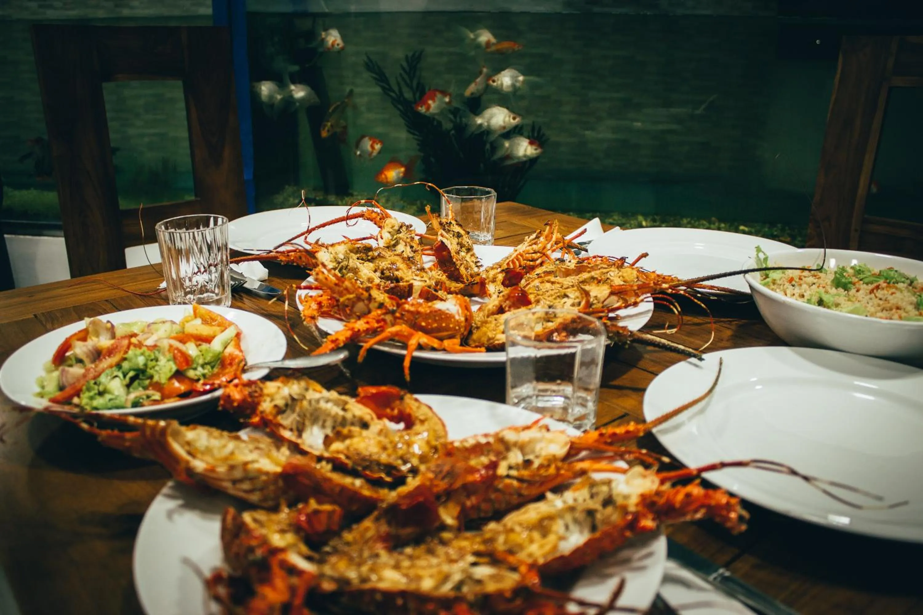 Food and drinks in Amber House Lanka