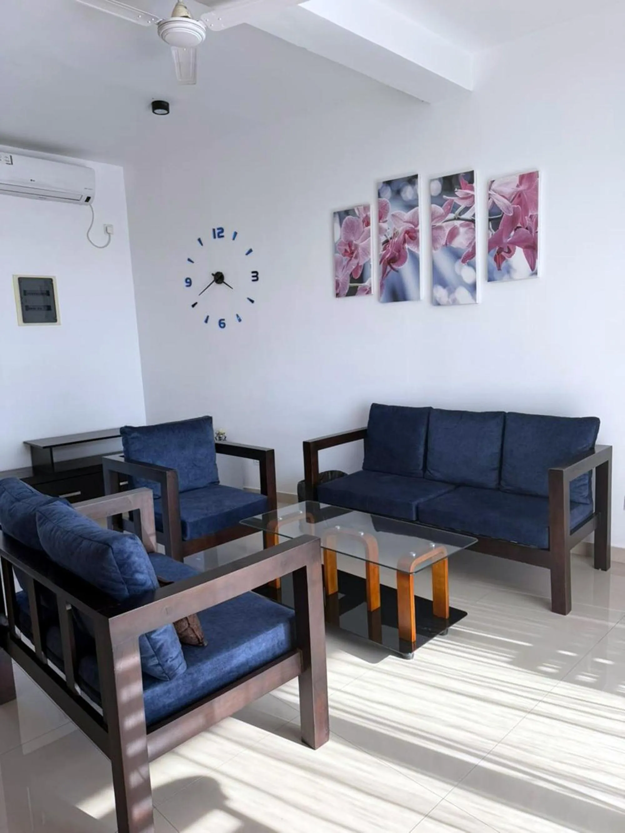 Seating area in Amber House Lanka