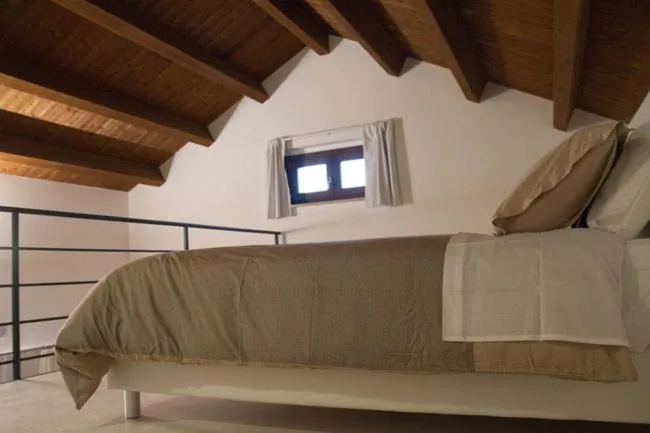 Bed in Cantina Loft