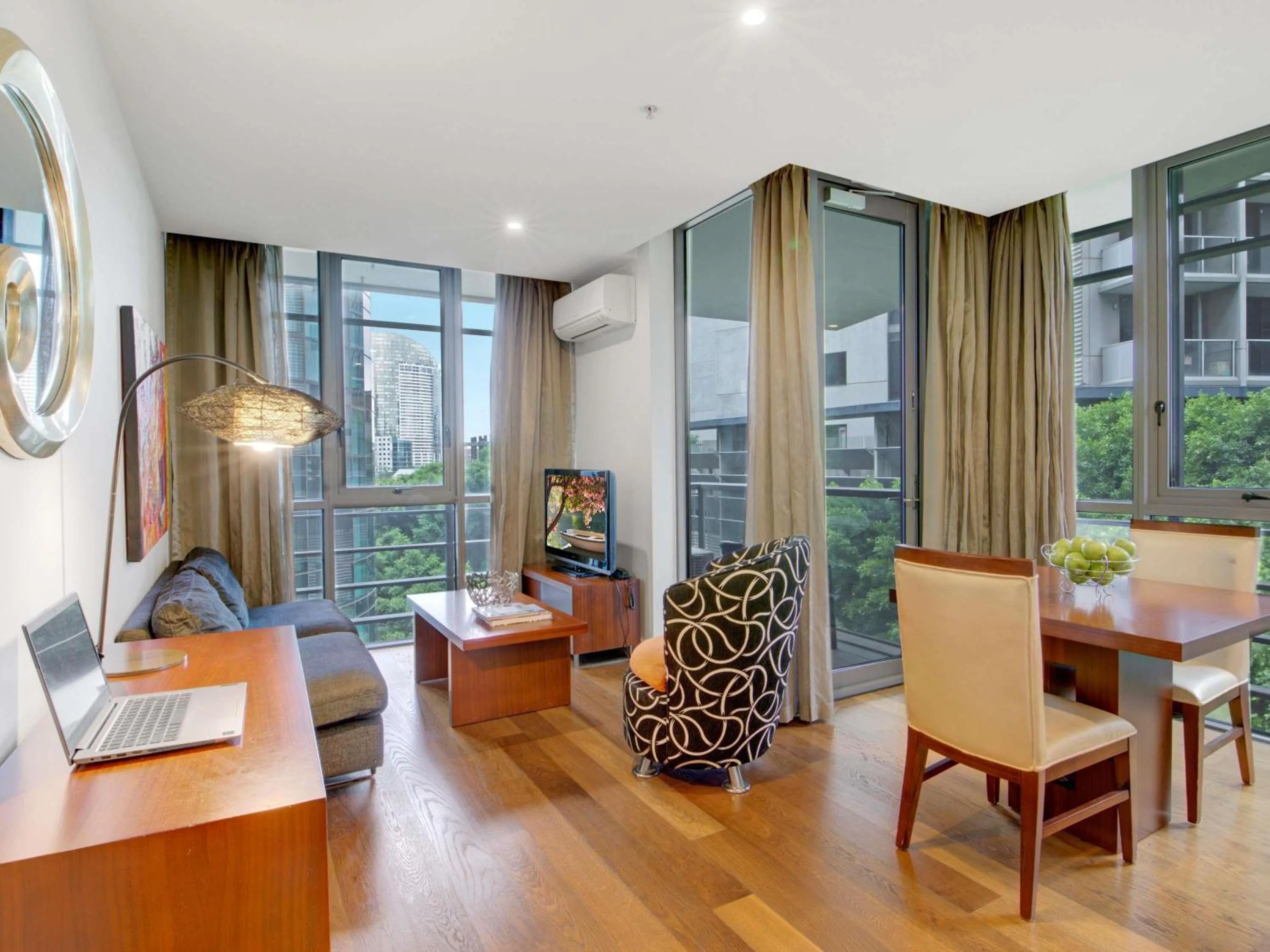 Bedroom in The Sebel Residences Melbourne Docklands Serviced Apartments