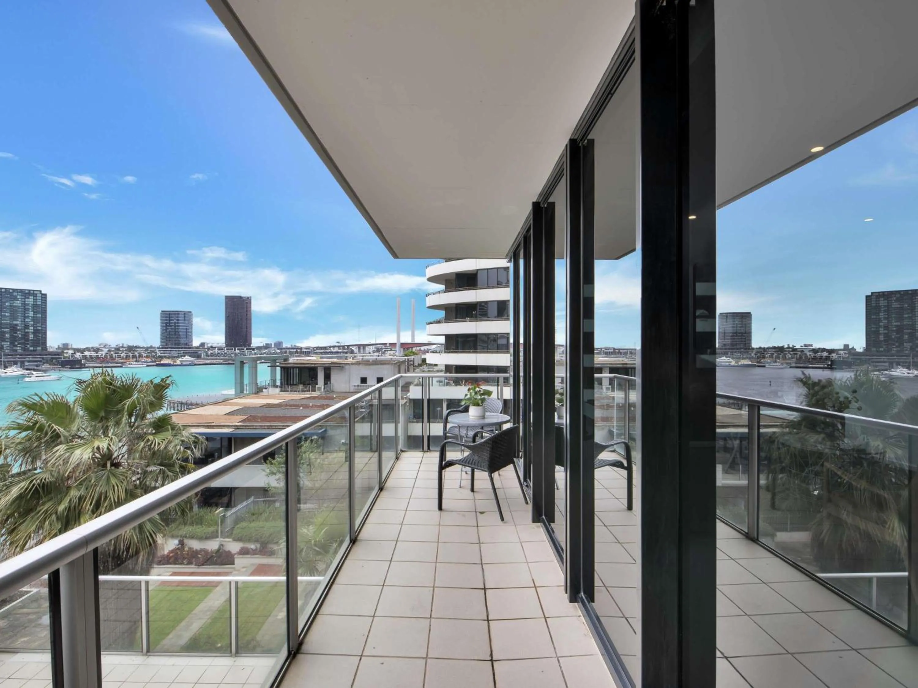 Bedroom in The Sebel Residences Melbourne Docklands Serviced Apartments