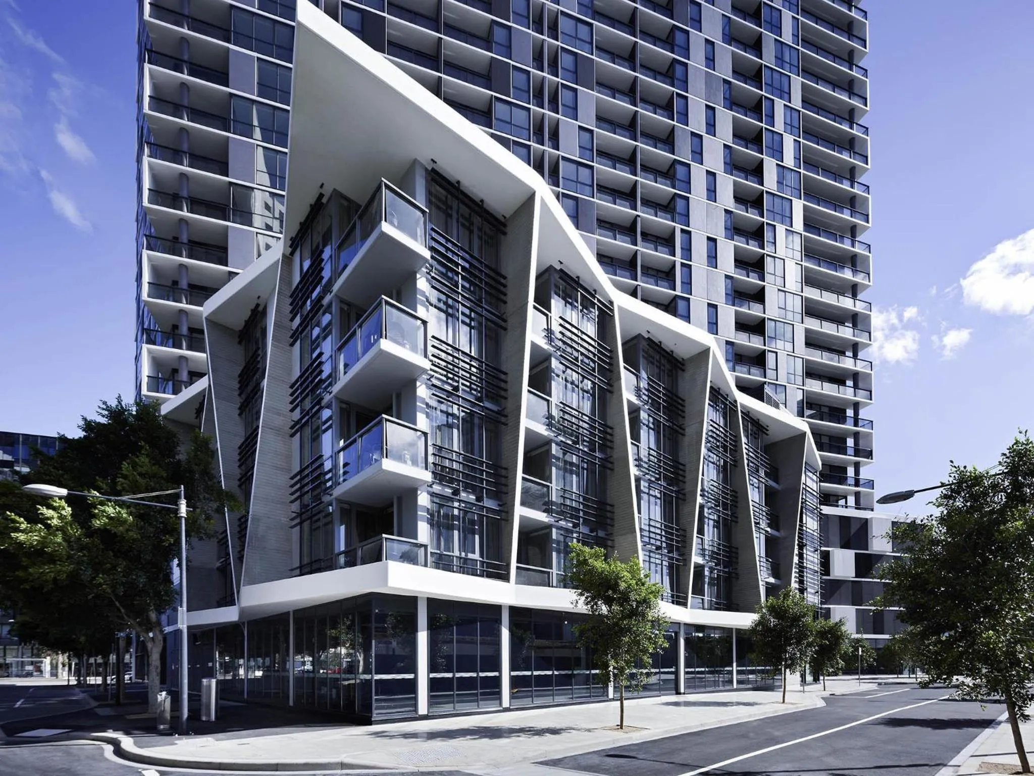 Property building in The Sebel Residences Melbourne Docklands Serviced Apartments