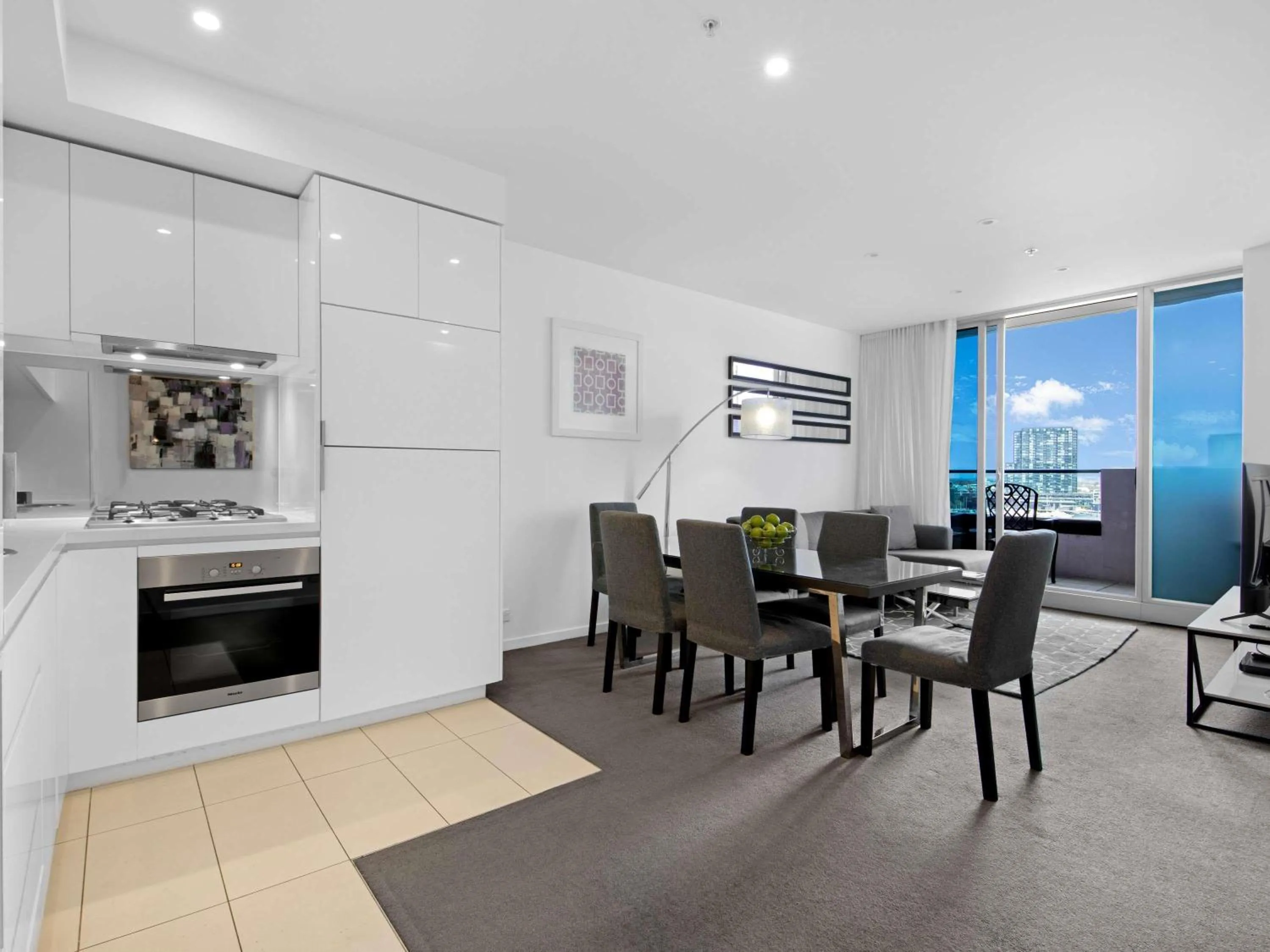 Bedroom in The Sebel Residences Melbourne Docklands Serviced Apartments