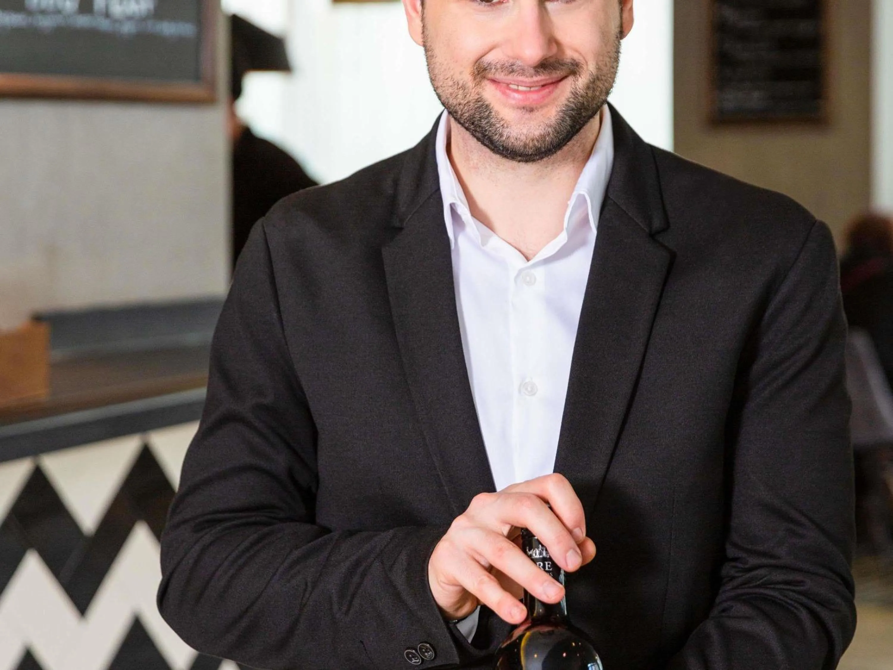 Lounge or bar in ibis Strasbourg Sud La Vigie