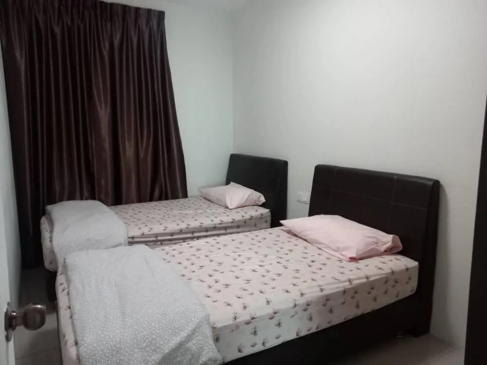 Bedroom, Bed in K. Riverfront apartment