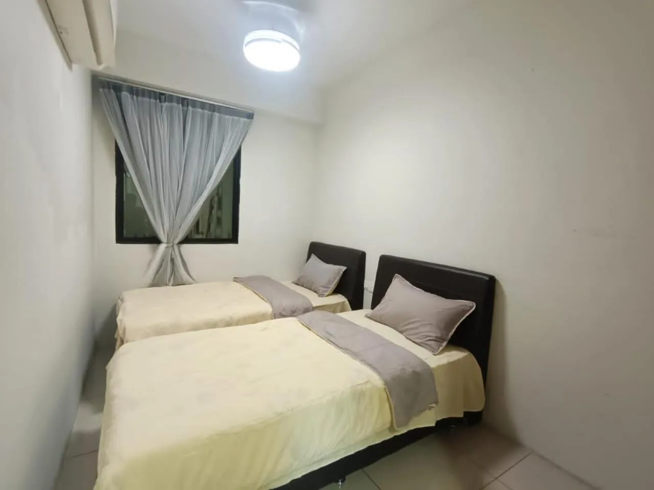 Bedroom, Bed in K. Riverfront apartment