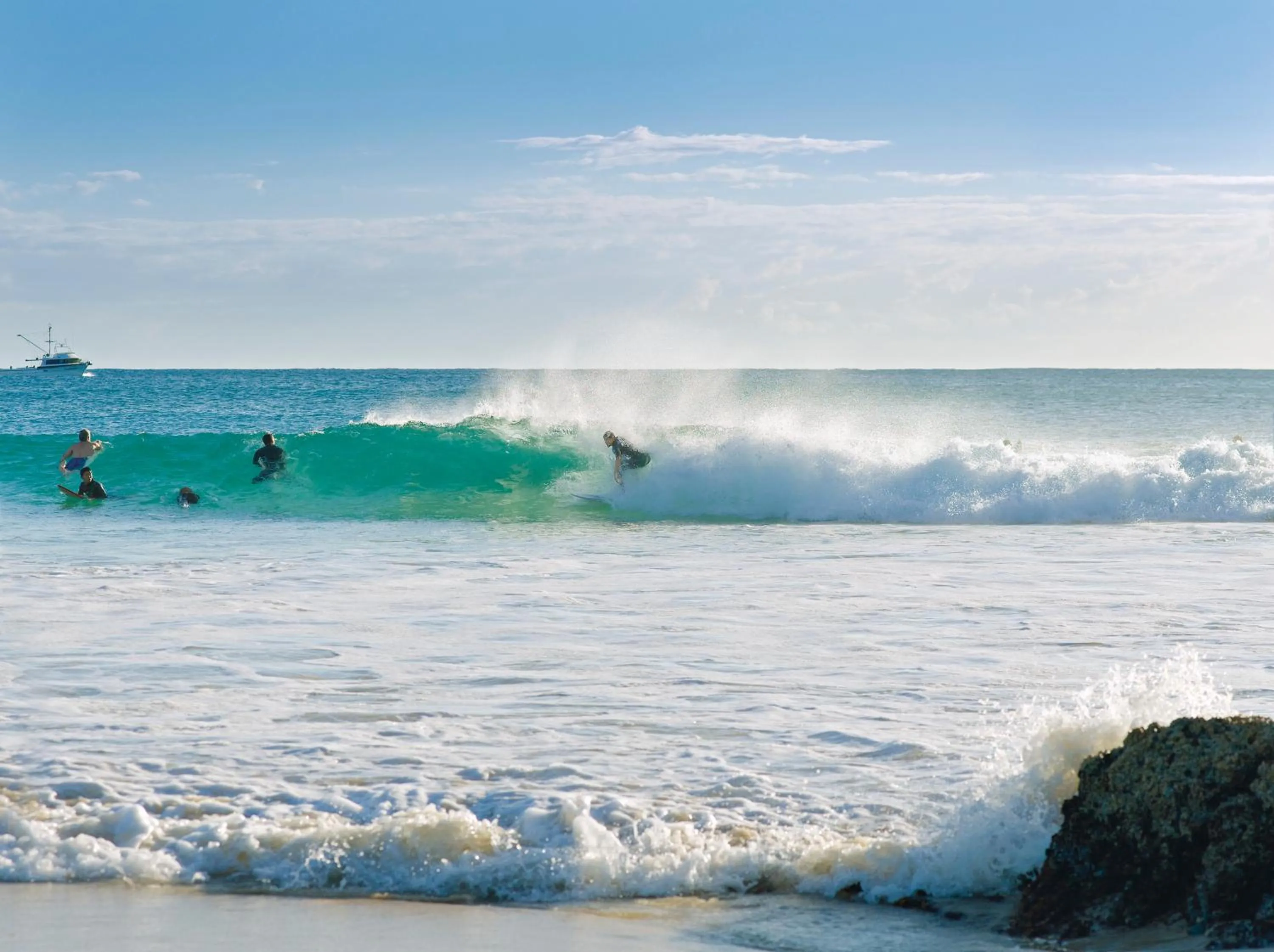 Beach in Iconic Kirra Beach Resort