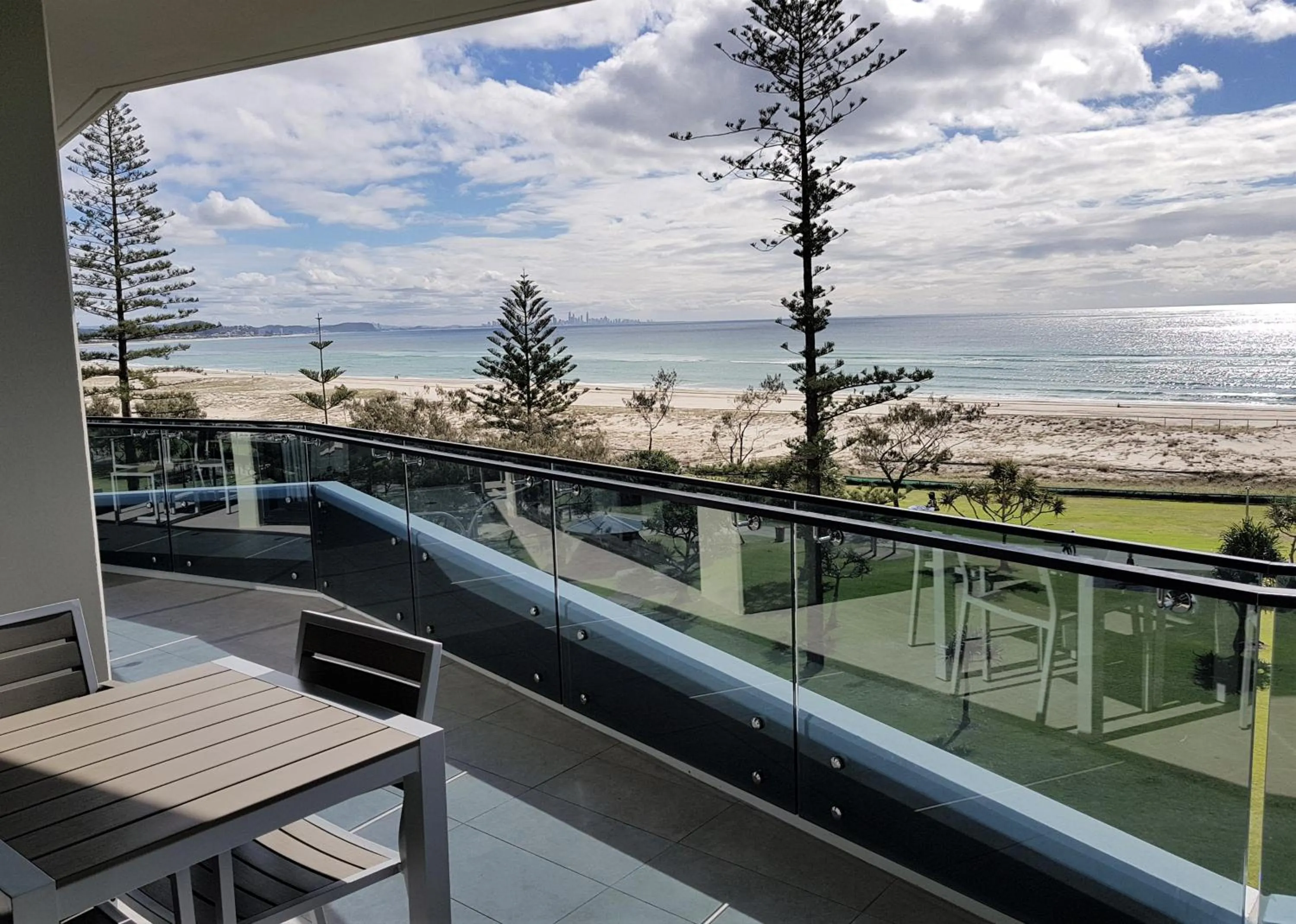 Balcony/Terrace in Iconic Kirra Beach Resort