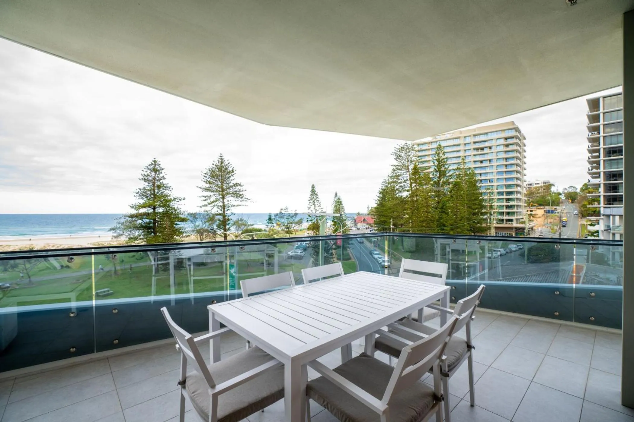 Balcony/Terrace in Iconic Kirra Beach Resort