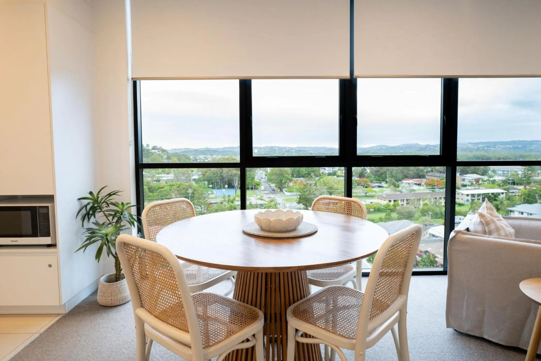 Dining area in Iconic Kirra Beach Resort