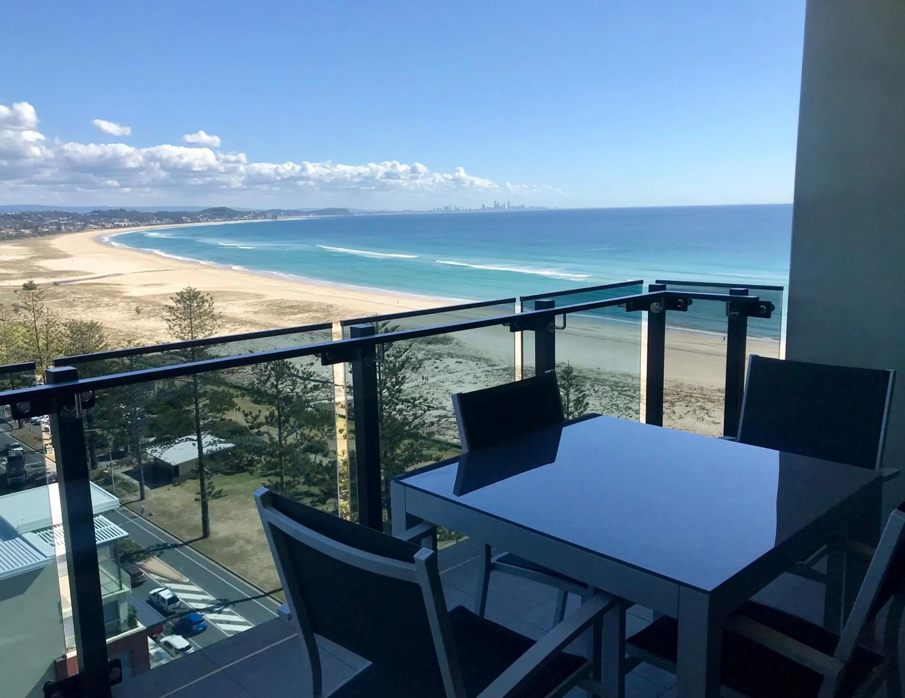 Balcony/Terrace in Iconic Kirra Beach Resort