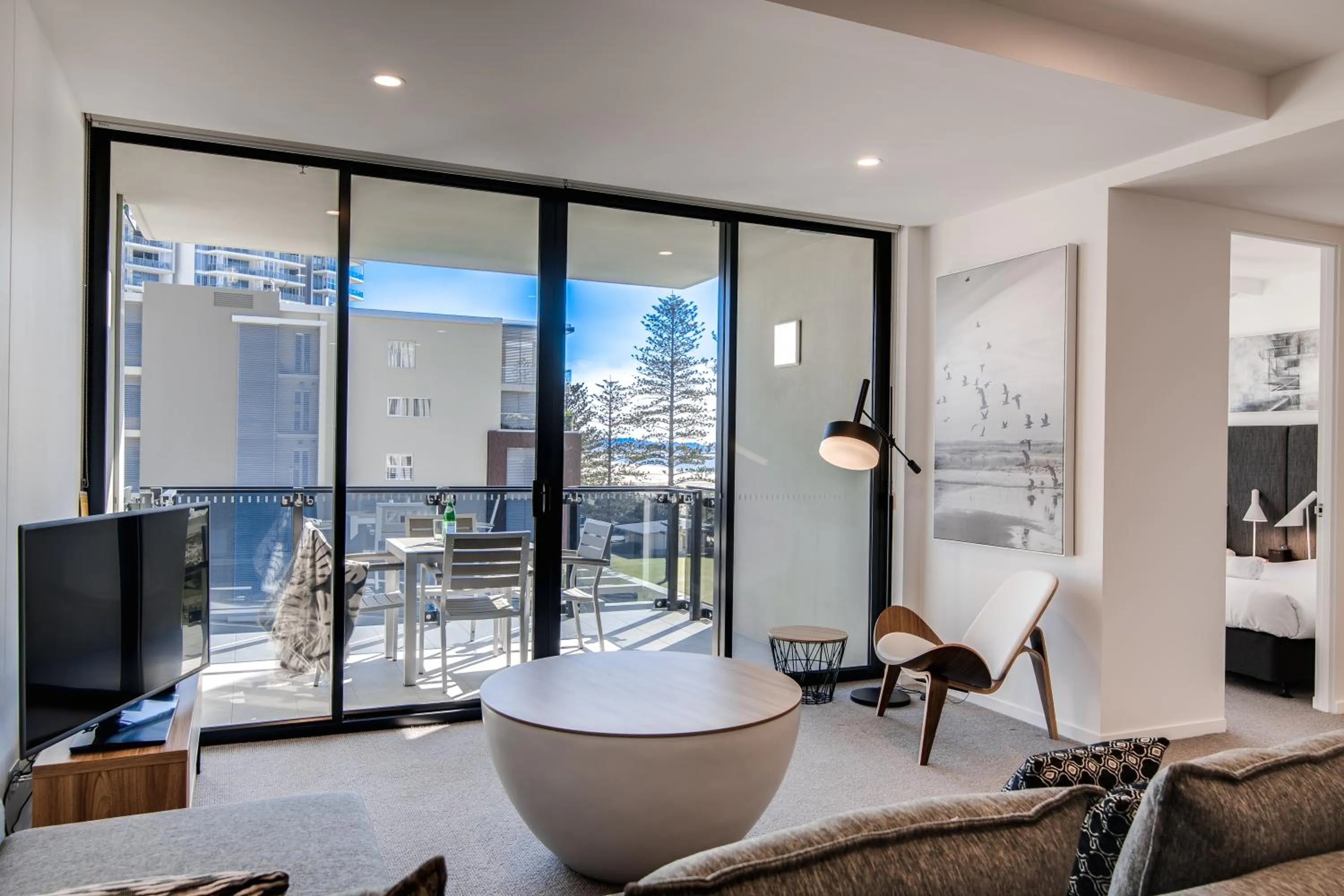 Balcony/Terrace in Iconic Kirra Beach Resort