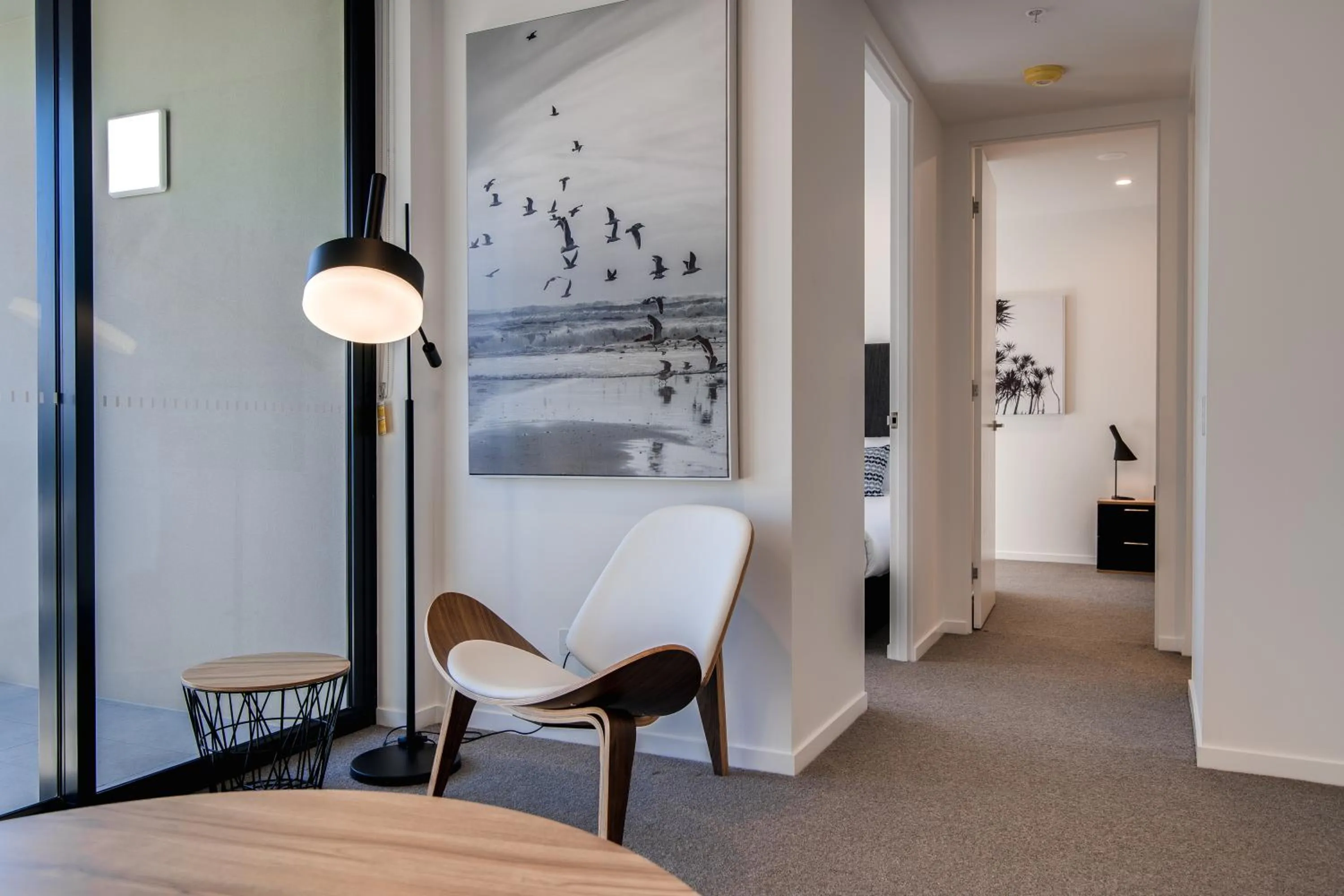 Living room in Iconic Kirra Beach Resort