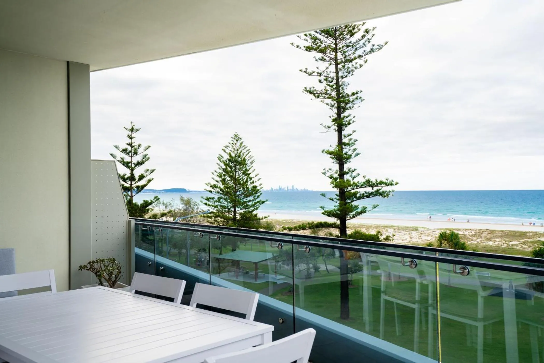 Balcony/Terrace in Iconic Kirra Beach Resort