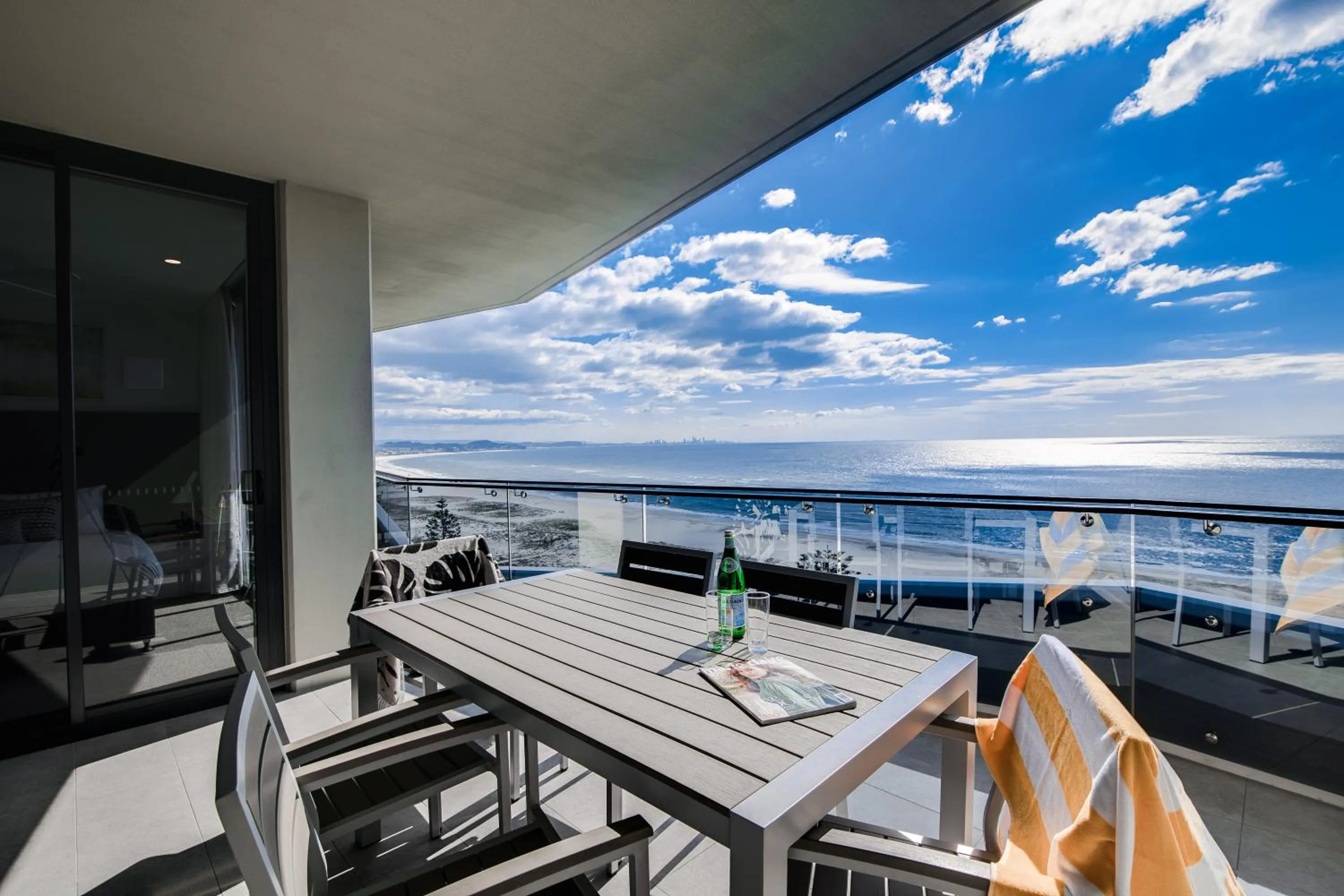 Balcony/Terrace in Iconic Kirra Beach Resort