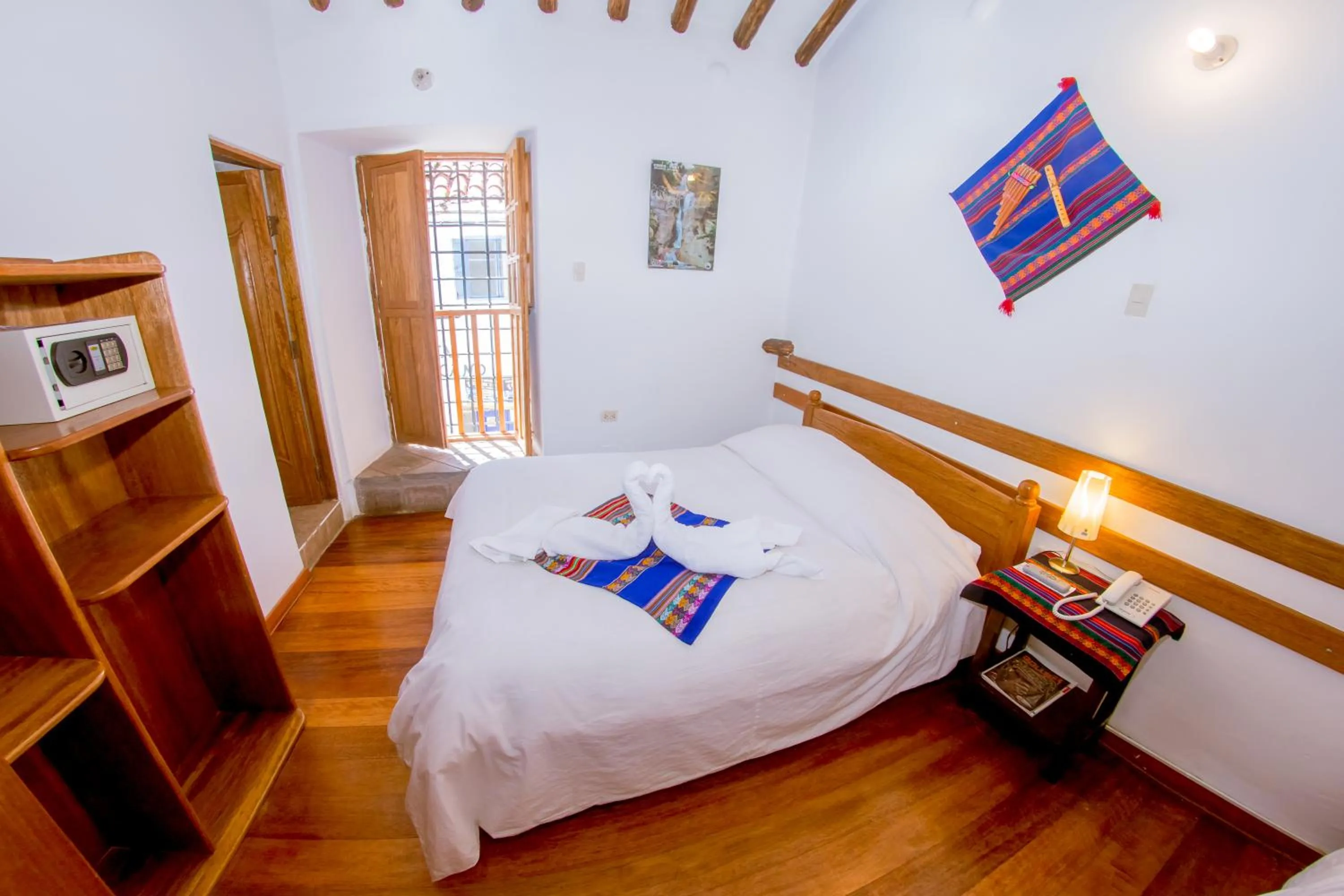 Day, Bed in Hostal El Grial