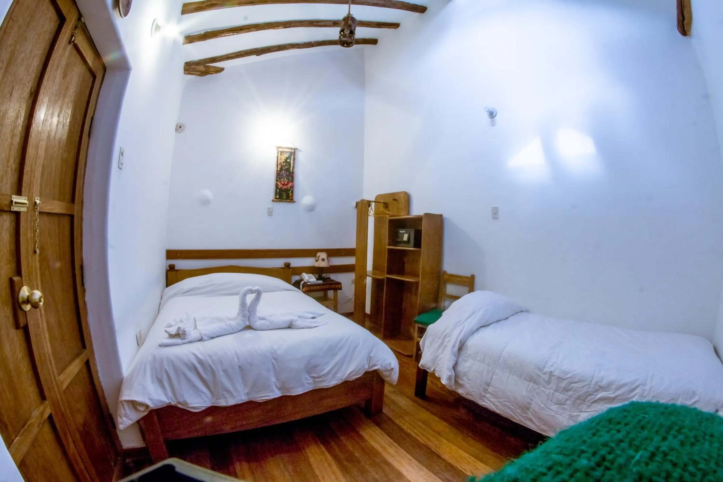 Photo of the whole room, Bed in Hostal El Grial