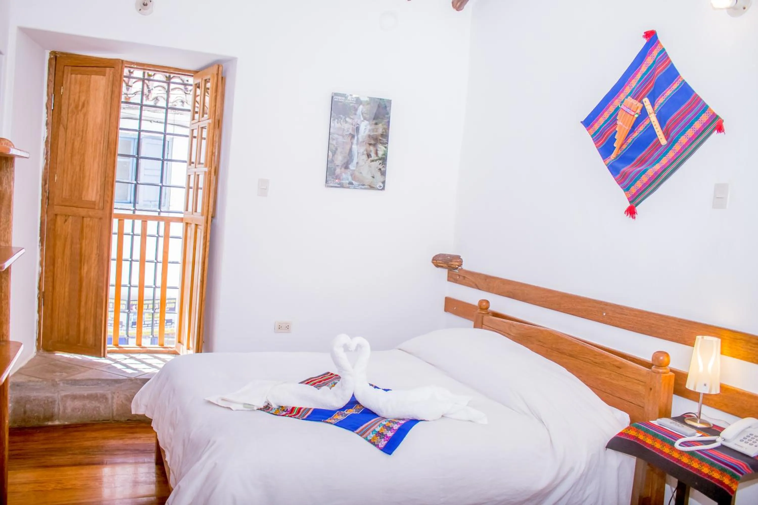 Day, Bed in Hostal El Grial