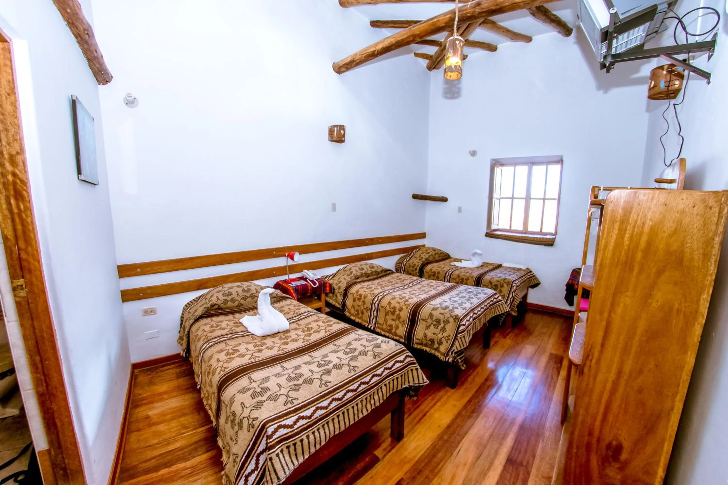 Day, Bed in Hostal El Grial