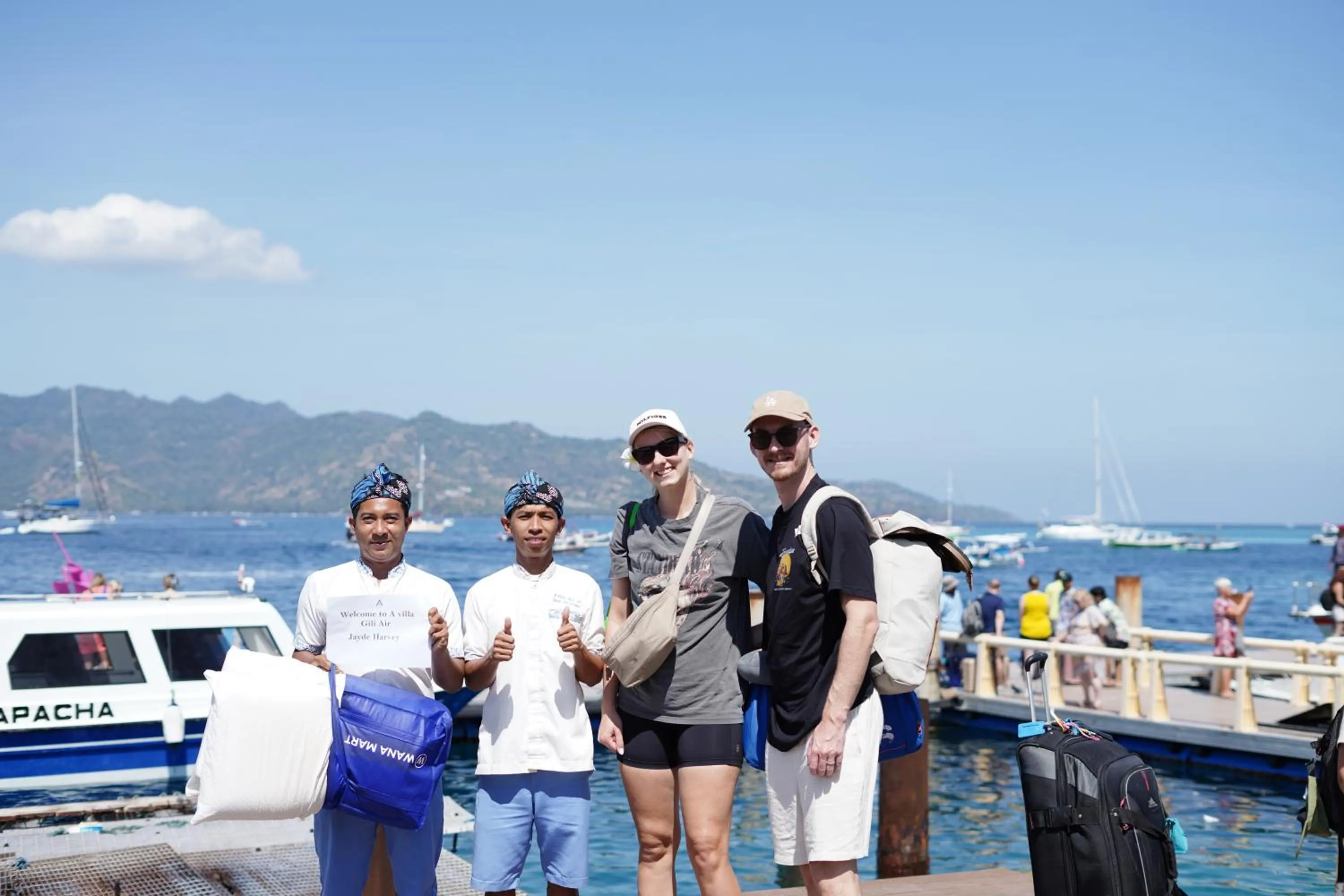 Lobby or reception in A Villa Gili Air