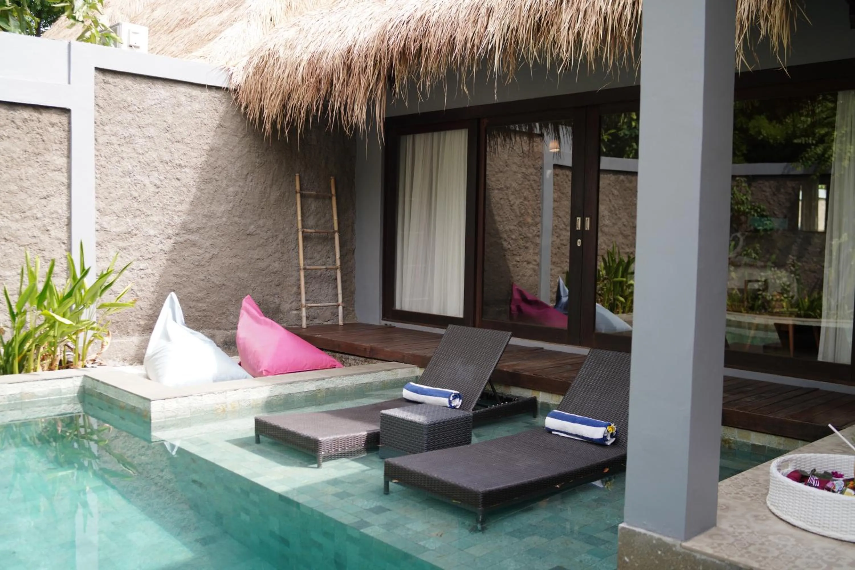 Swimming pool in A Villa Gili Air