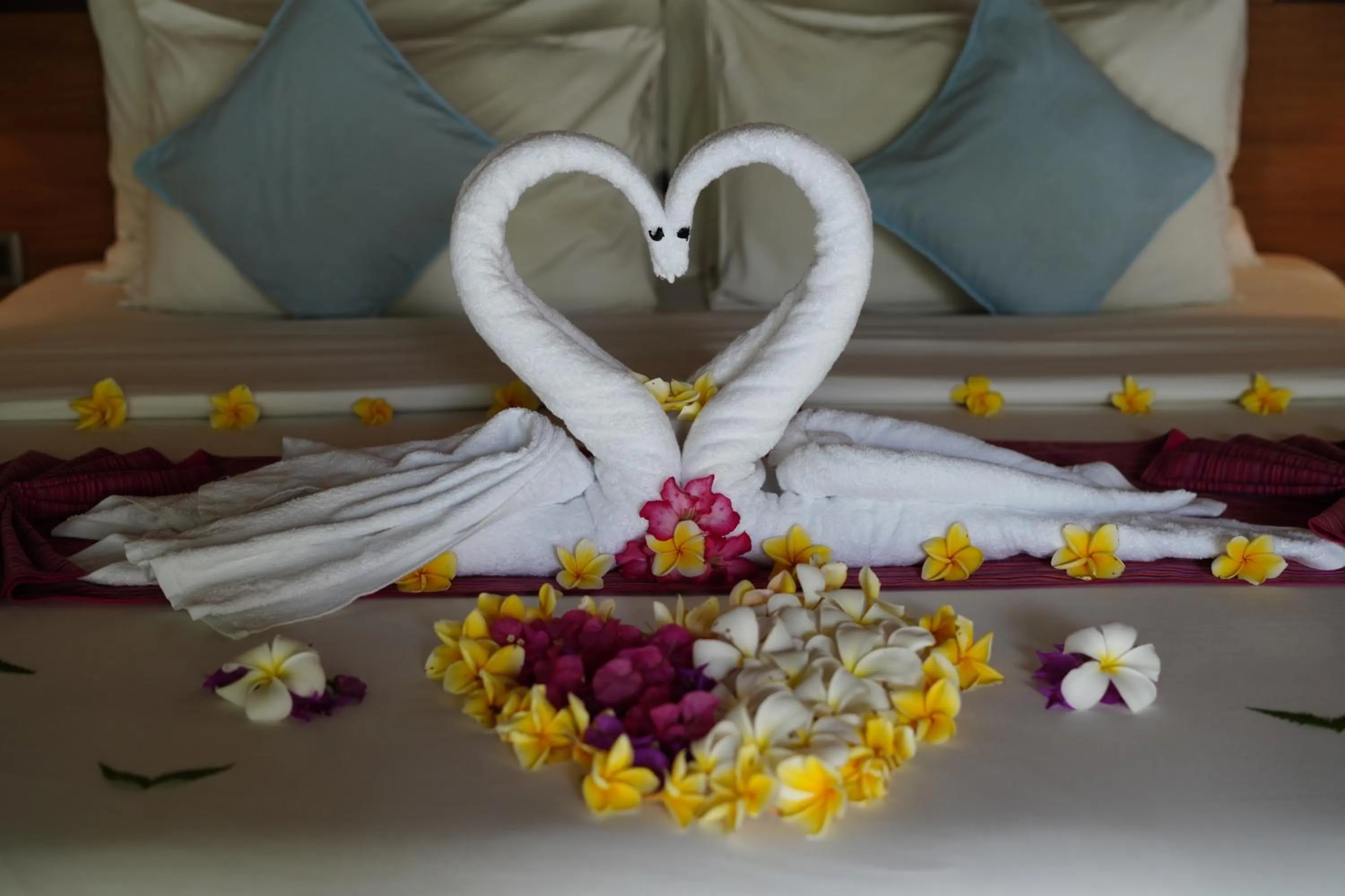 Decorative detail, Bed in A Villa Gili Air