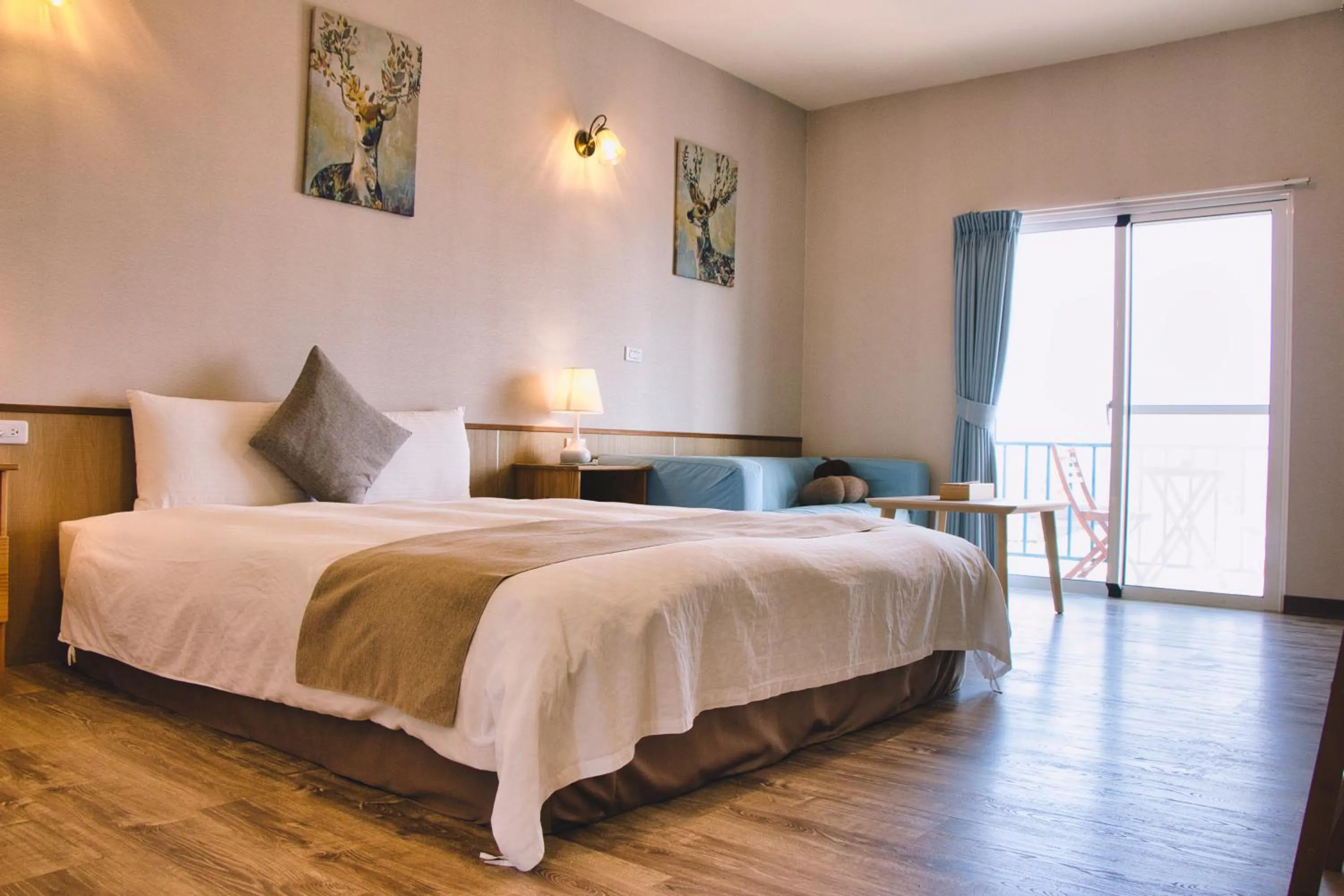 Photo of the whole room, Bed in Loju Seaview Homestay