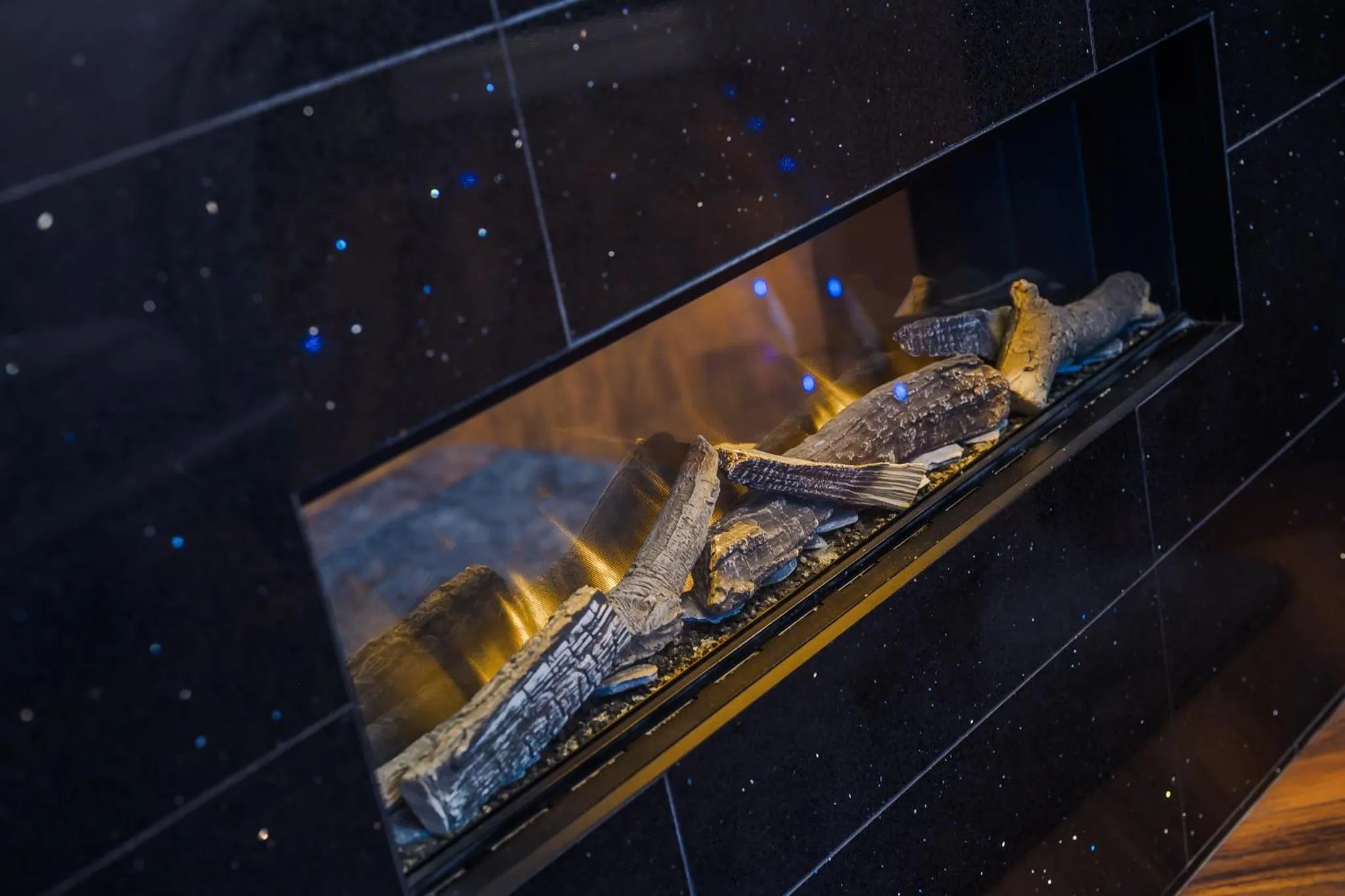 fireplace in The Cranleigh Boutique