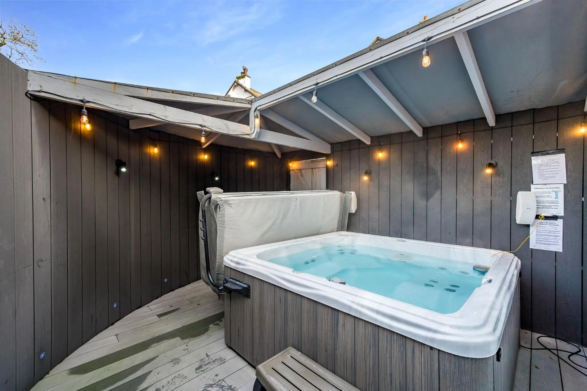 Hot Tub in The Cranleigh Boutique