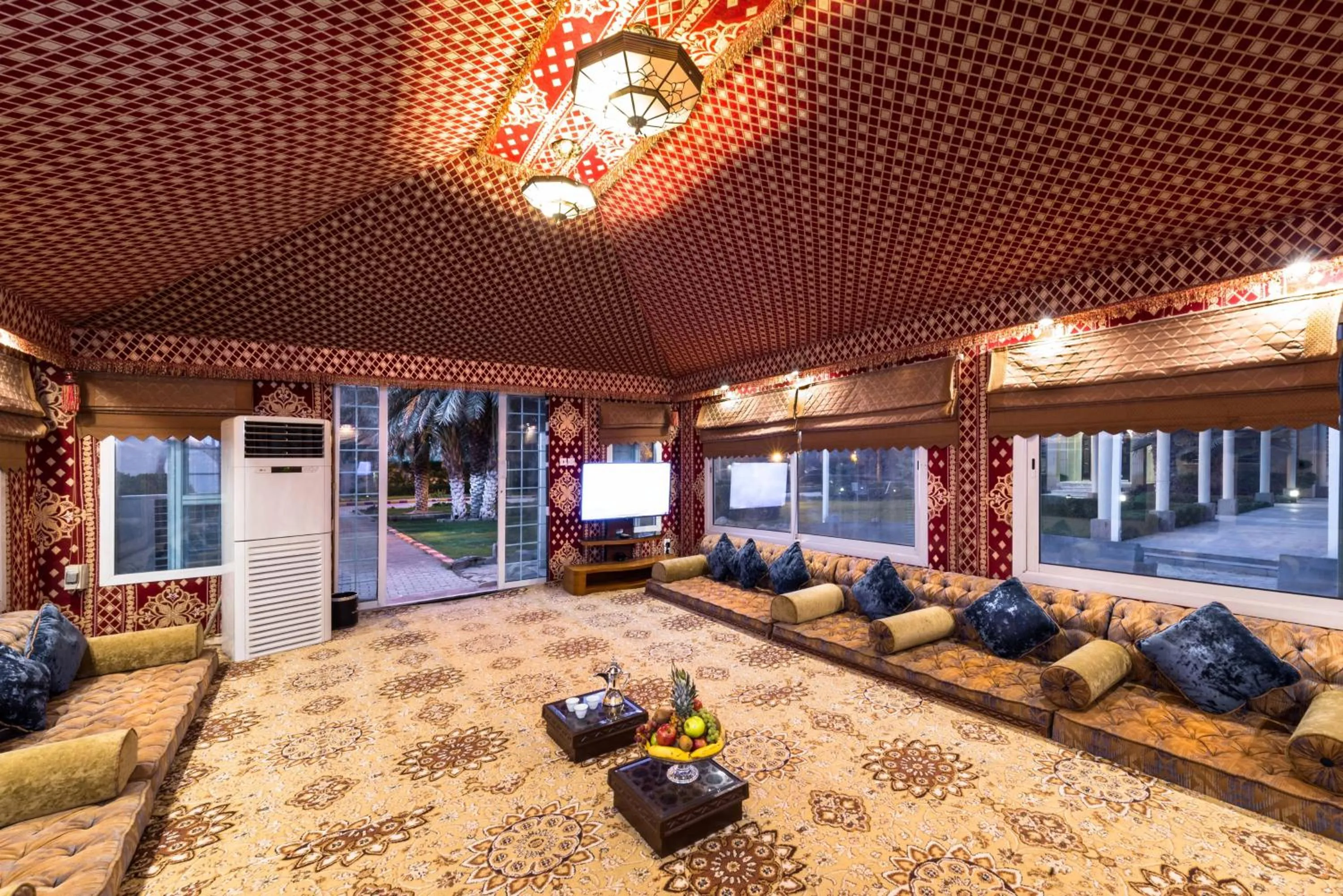 Seating area in Boudl Al Nakheel