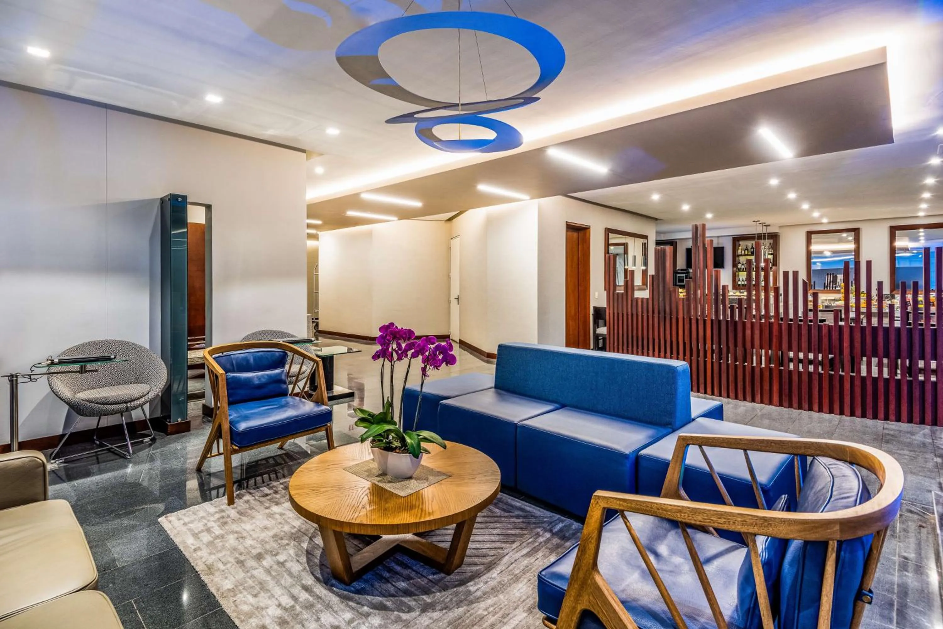 Lobby or reception in NH Bogota Urban 93 Royal
