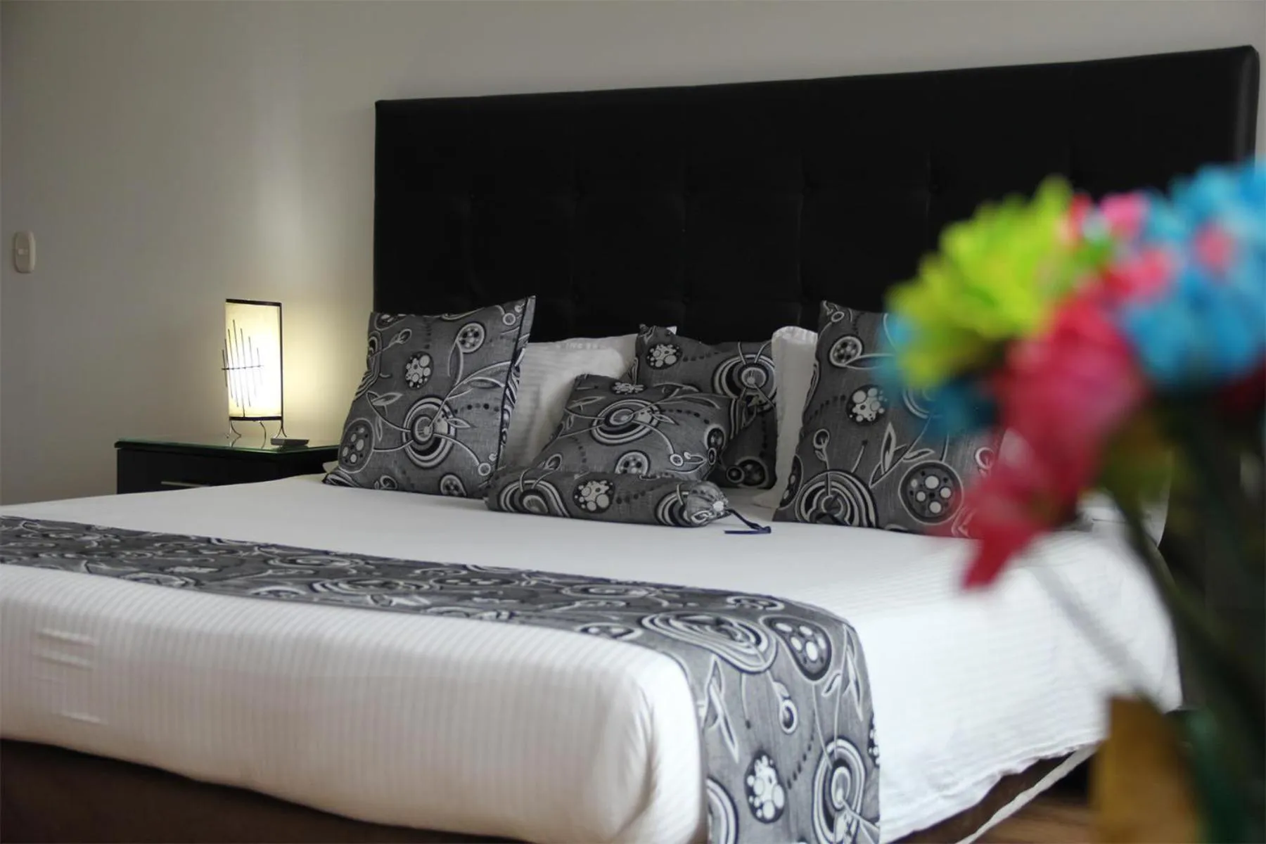 Bed in Hotel Santafe Real