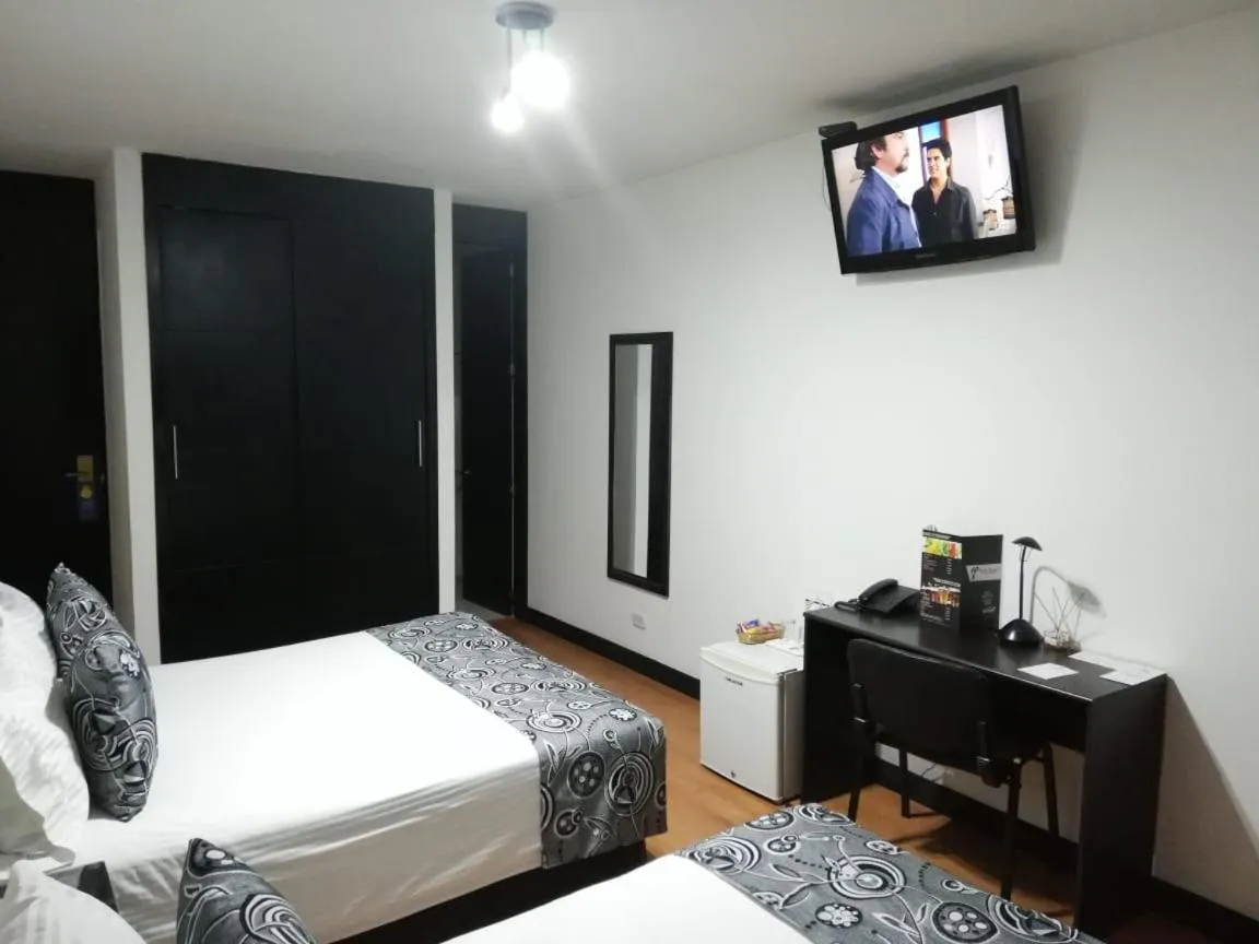 Bed in Hotel Santafe Real