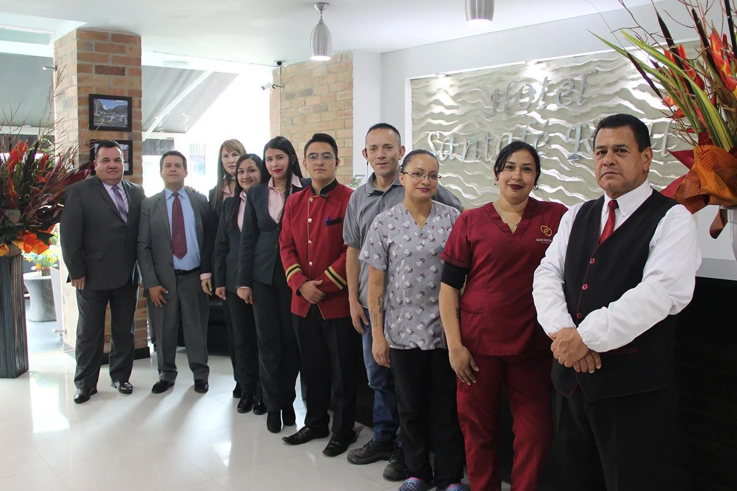 Staff in Hotel Santafe Real